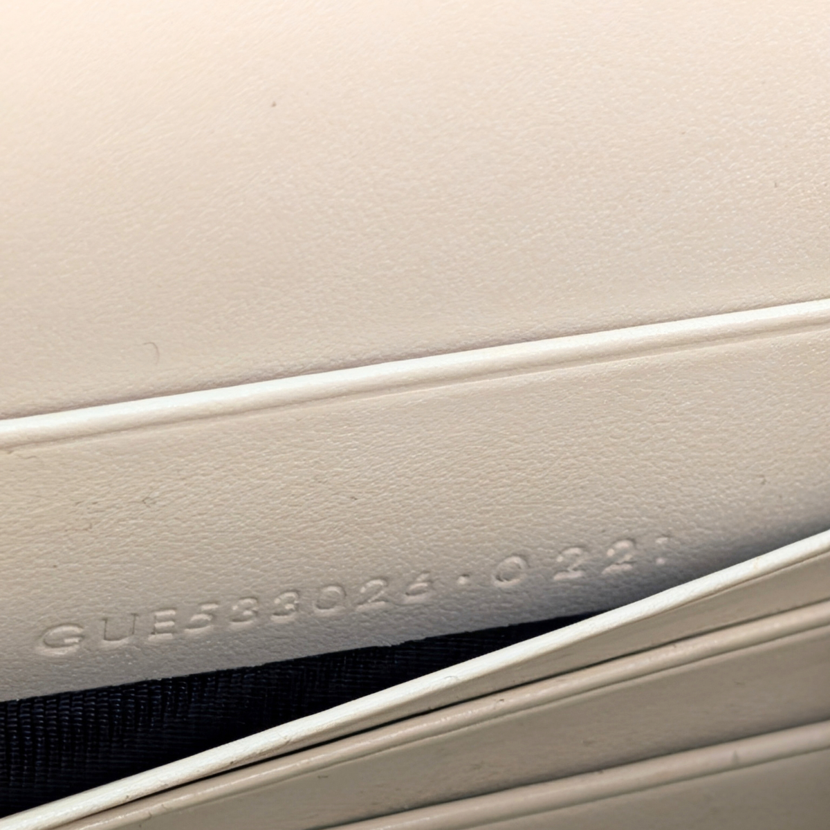 Saint Laurent Sunset Small Croc-Embossed Crossbody Biege