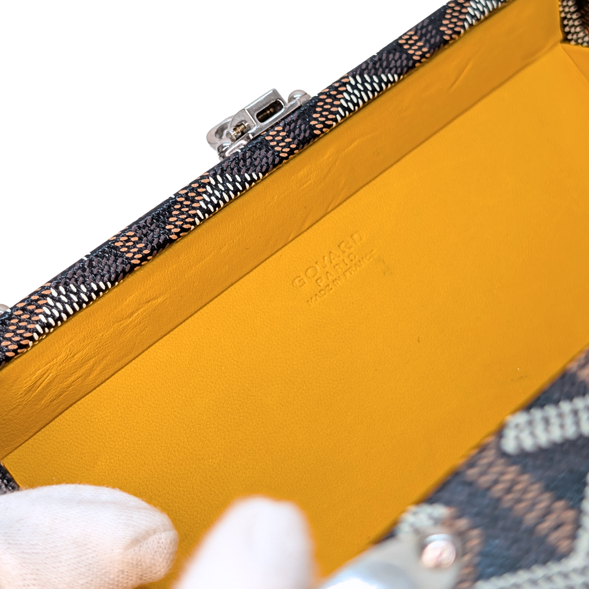 Goyard Minaudière Trunk Bag