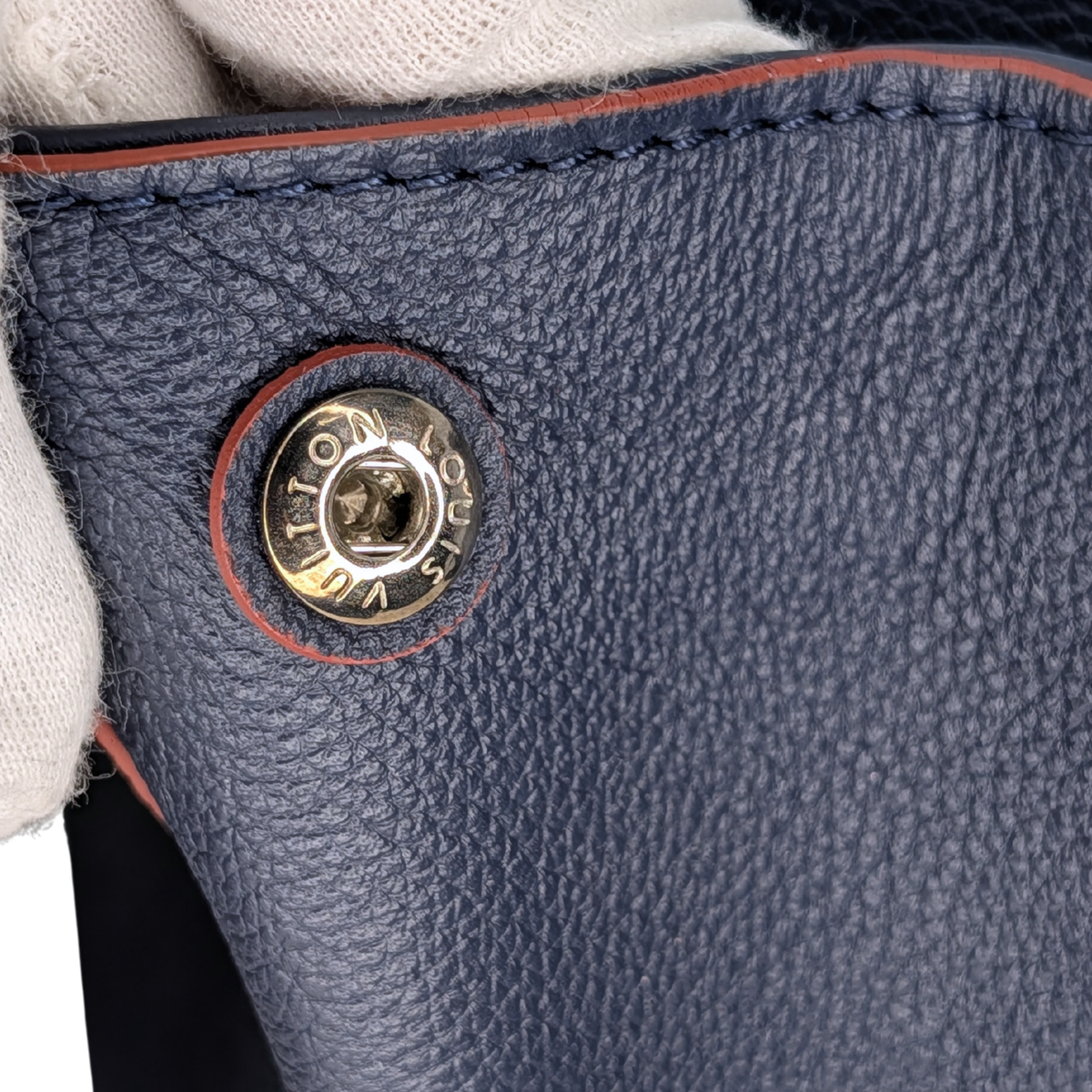 Louis Vuitton Lockme II BB Navy Blue Bag