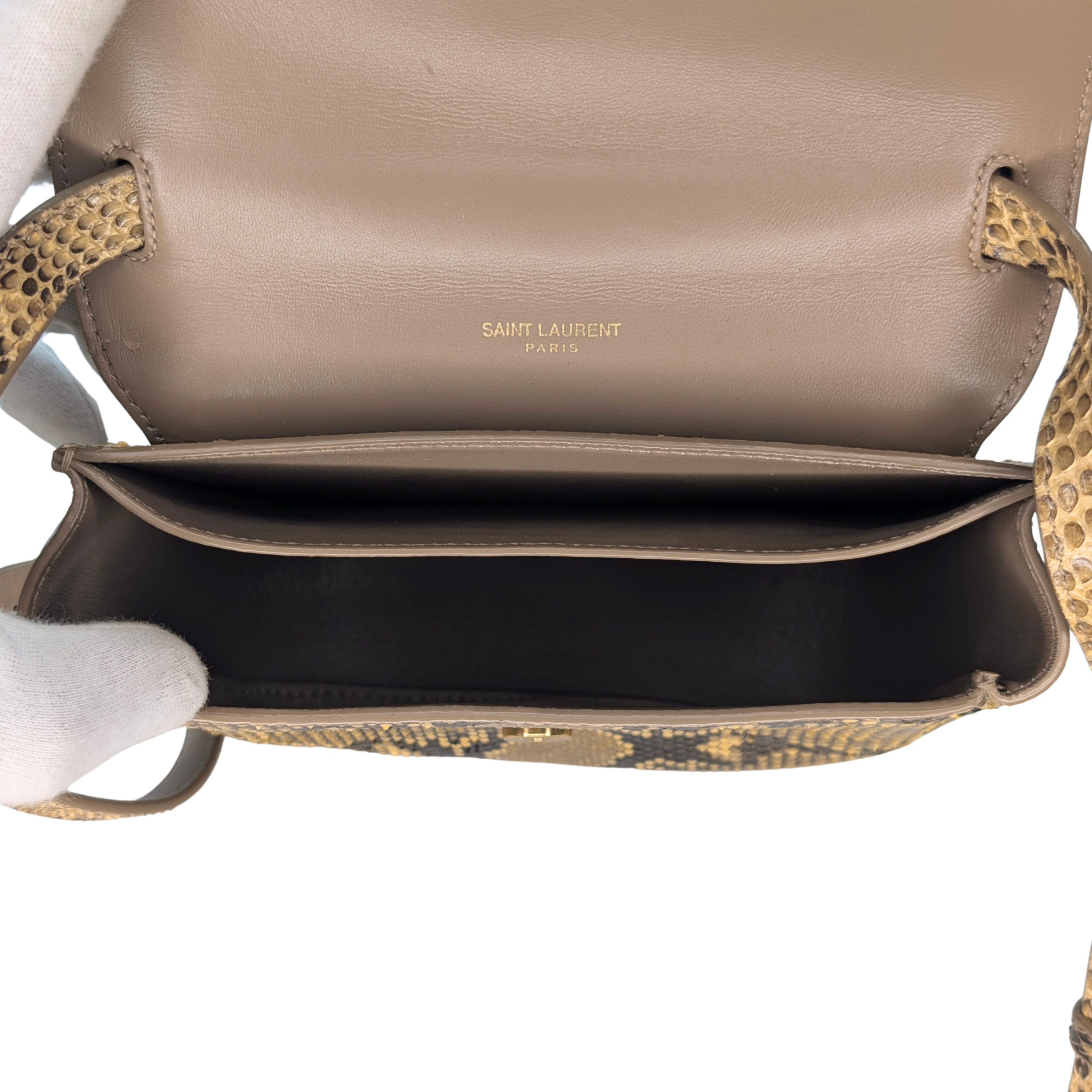 Saint Laurent Kaia Python 小號