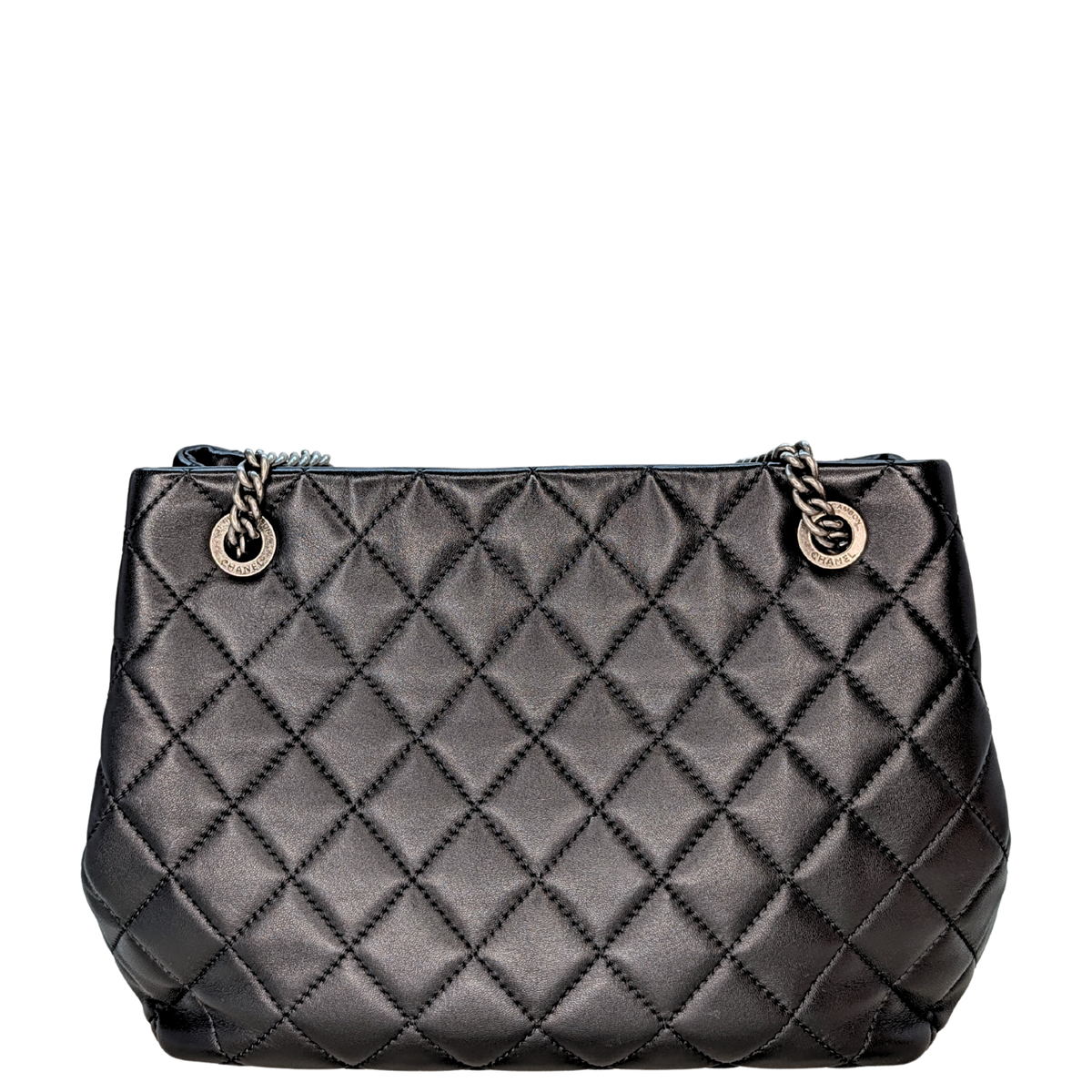 Chanel Matelasse Small Tote Black