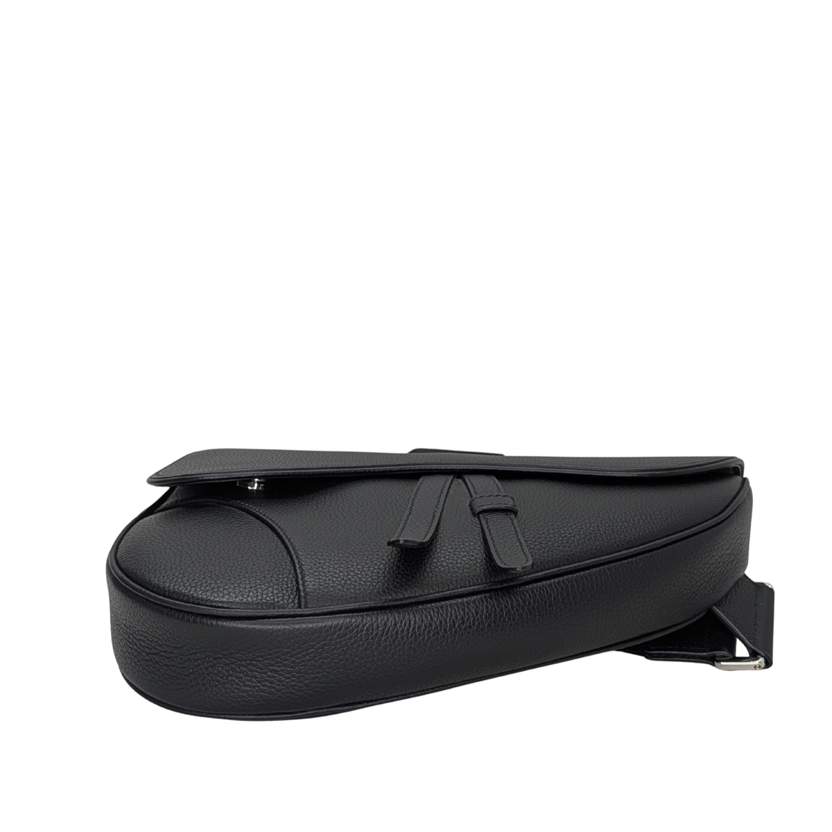 Dior Men's Saddle Bag Calfskin Black