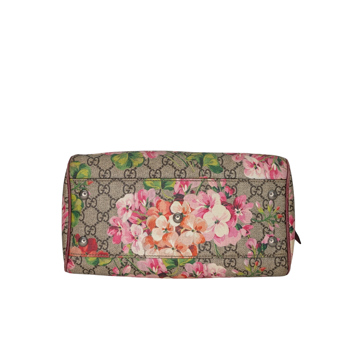 Gucci 花卉圖案 Boston 手袋