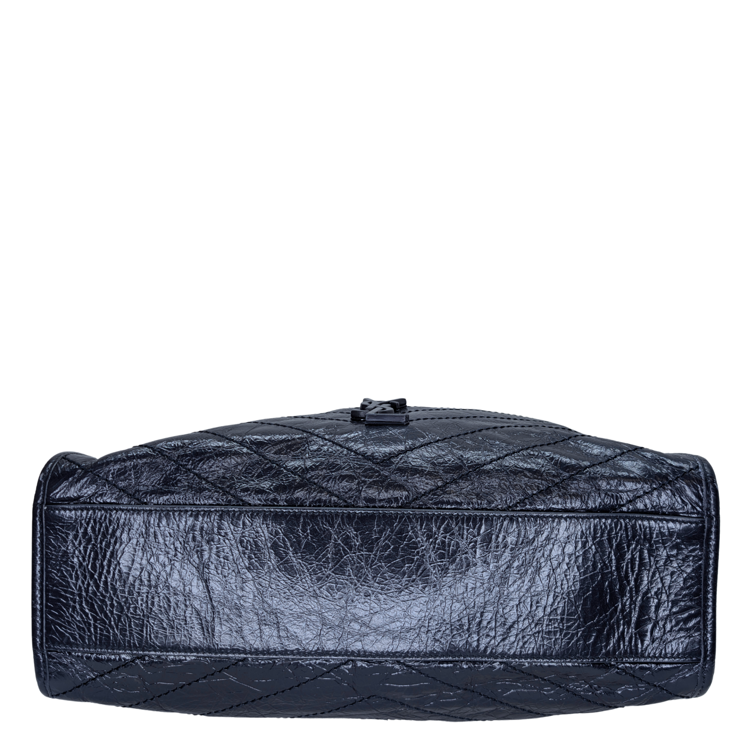 Saint Laurent Niki絎縫皮革購物托特包
