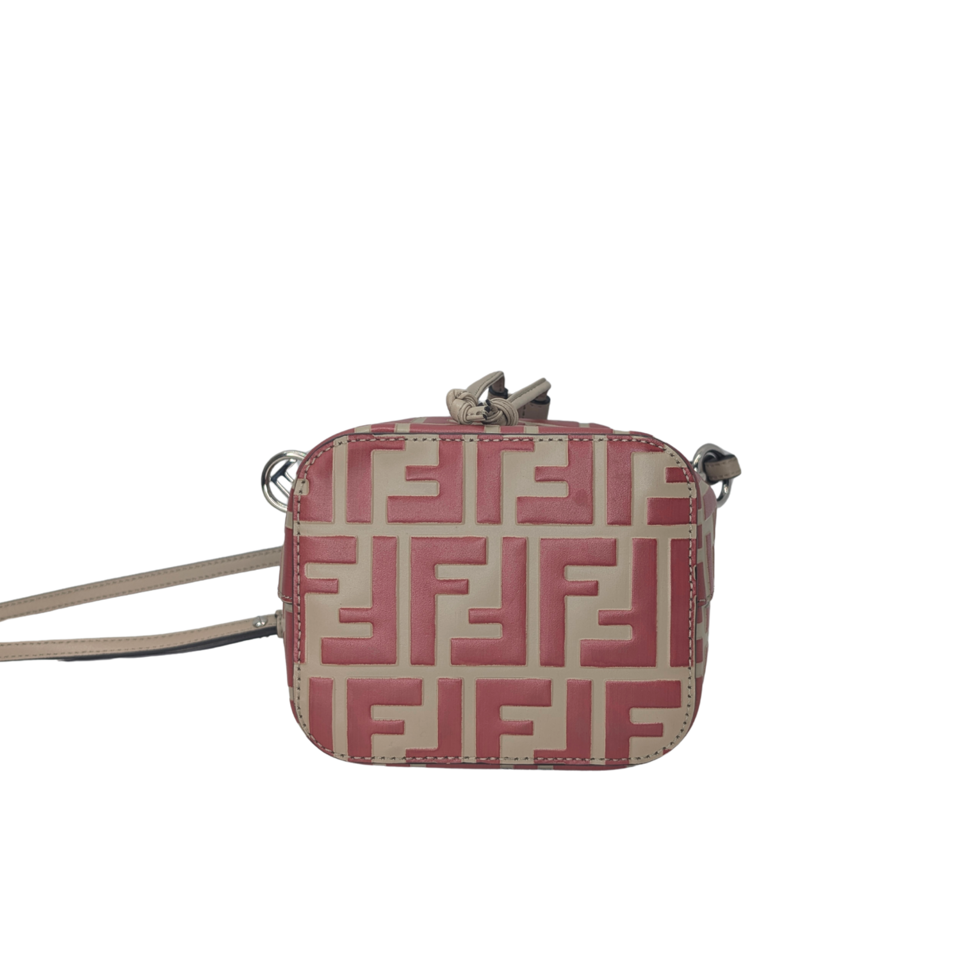 Fendi Mon Tresor Bucket Bag Red