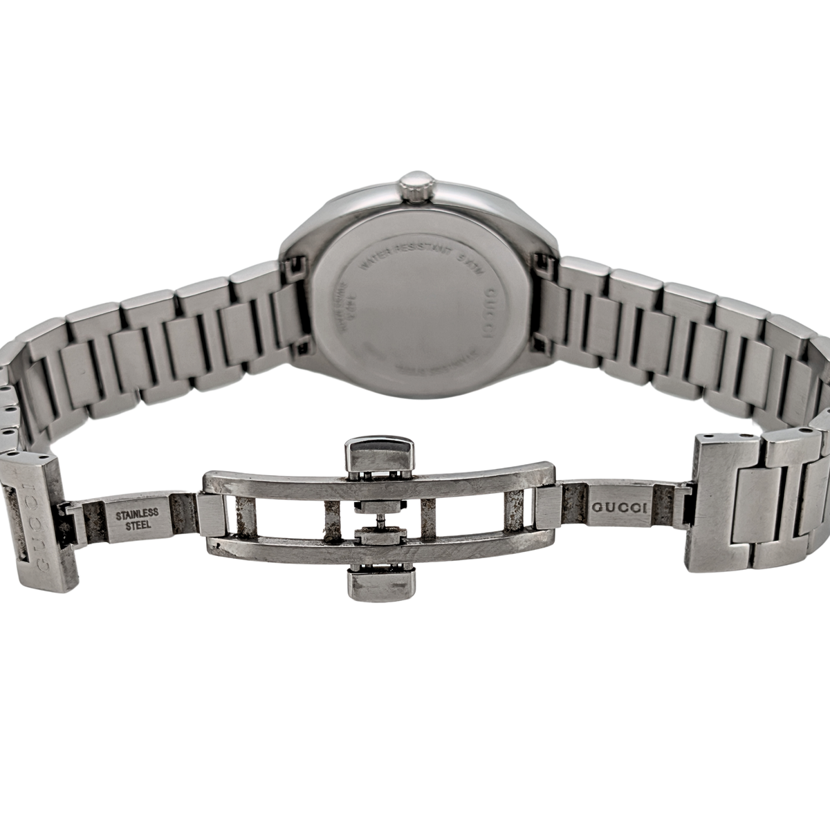 Gucci GG2570 Diamond White Watch YA142504