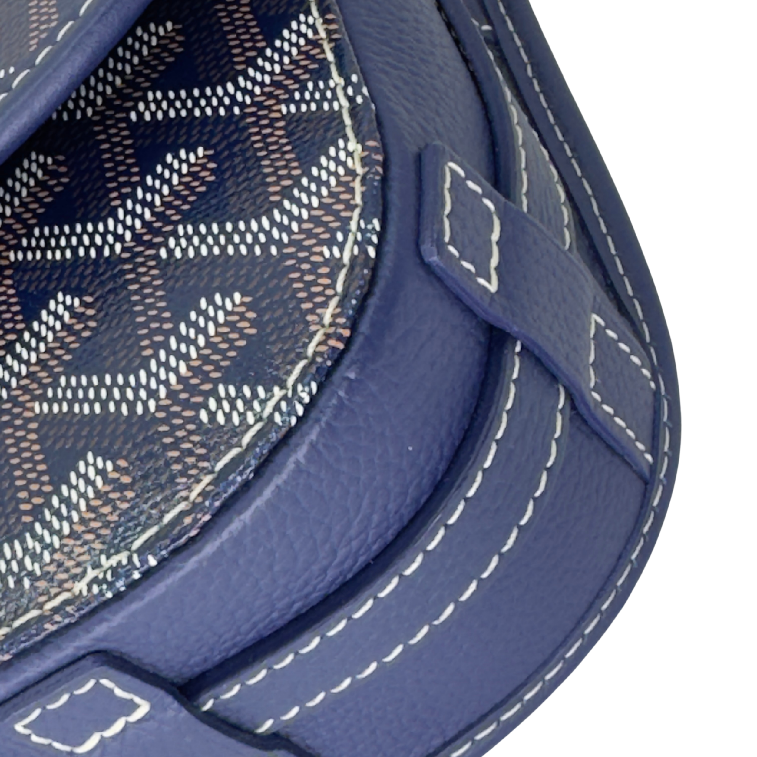 Goyard Belvedere II PM Crossbody Messenger Bag Navy