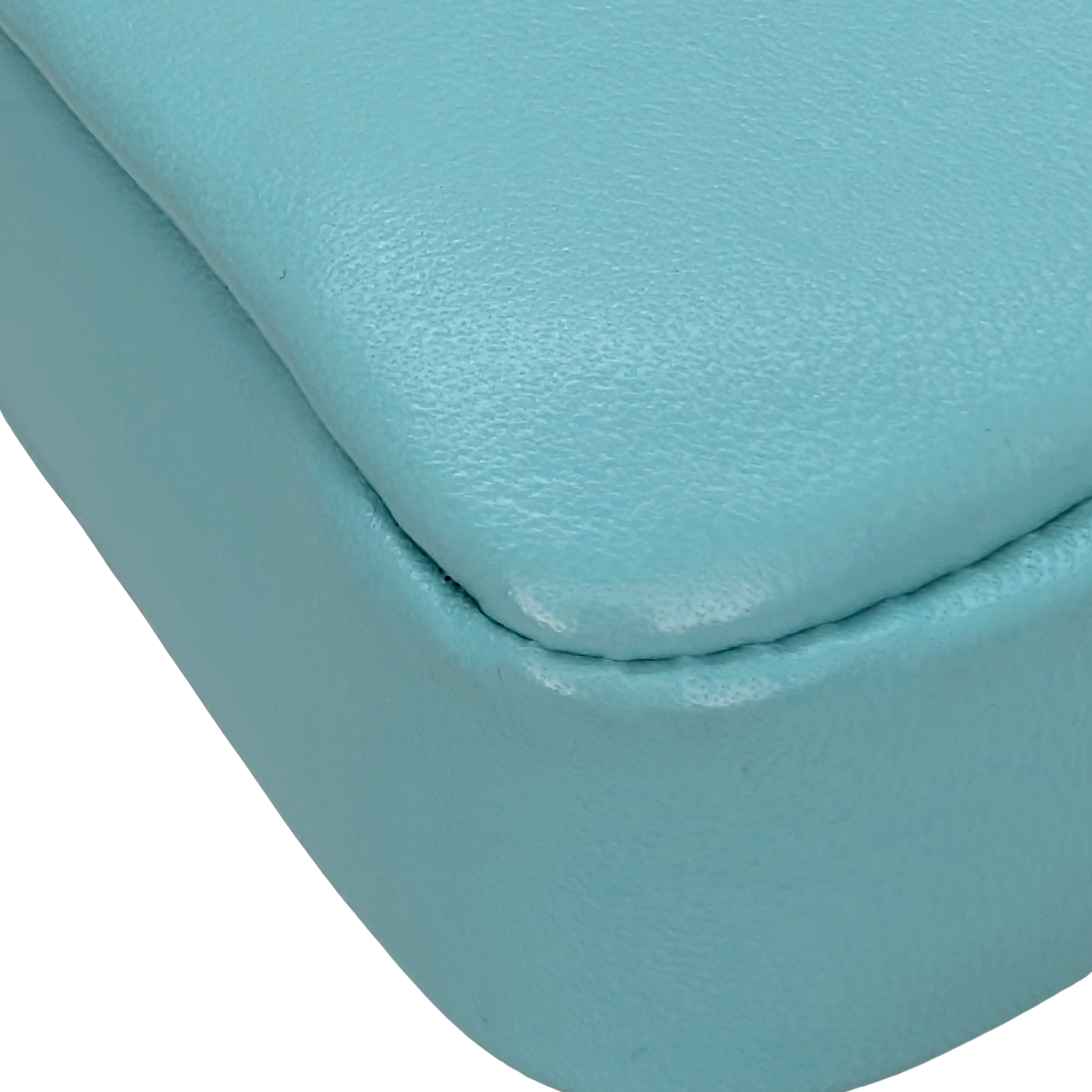 Fendi Micro Monster Baguette Light Blue Bag