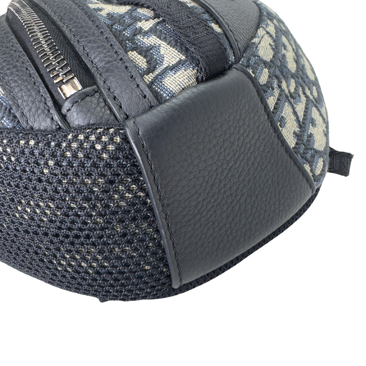 Dior Oblique Scarab 帆布皮革斜挎背包 海軍藍