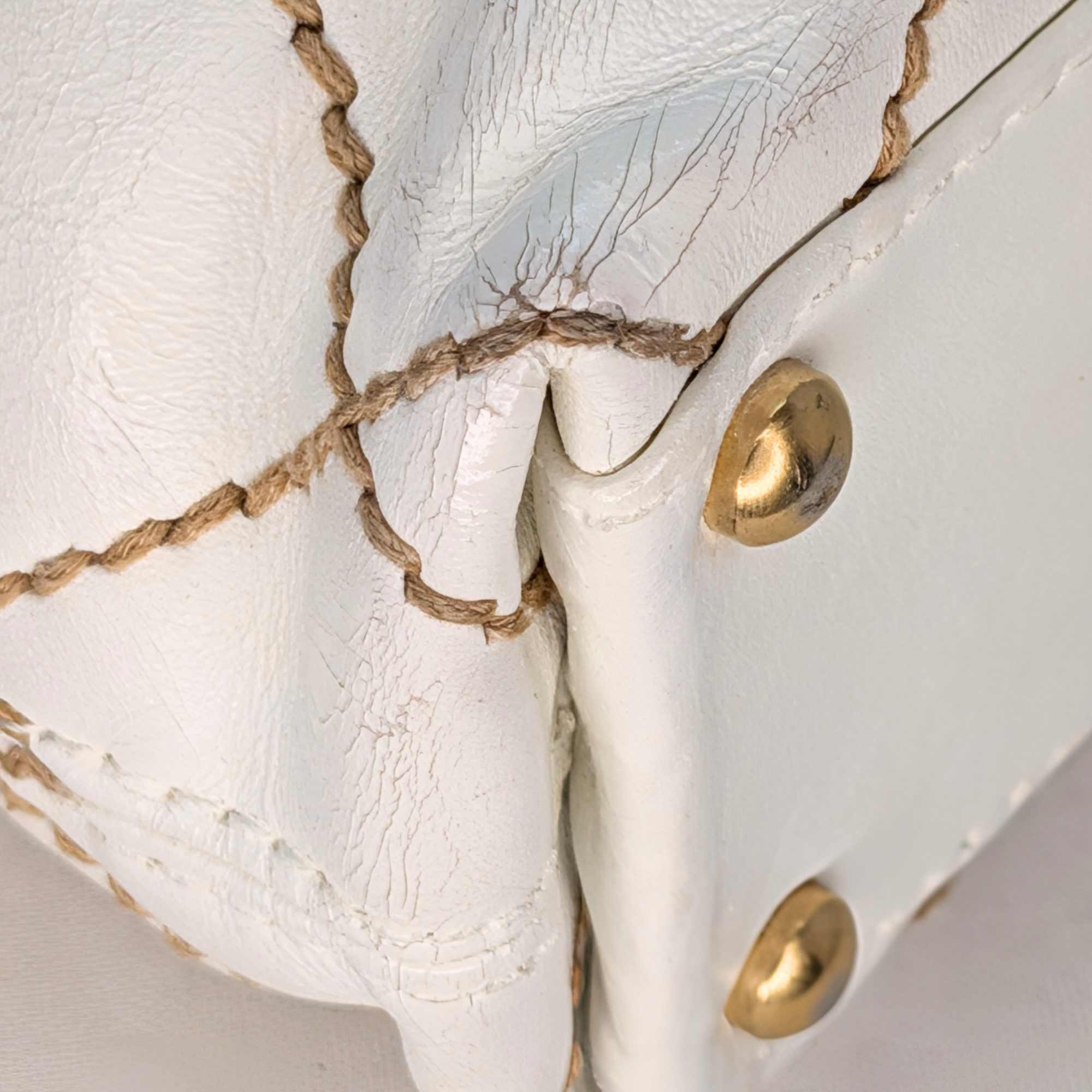 Chanel Wild Stitch Tote Bag White