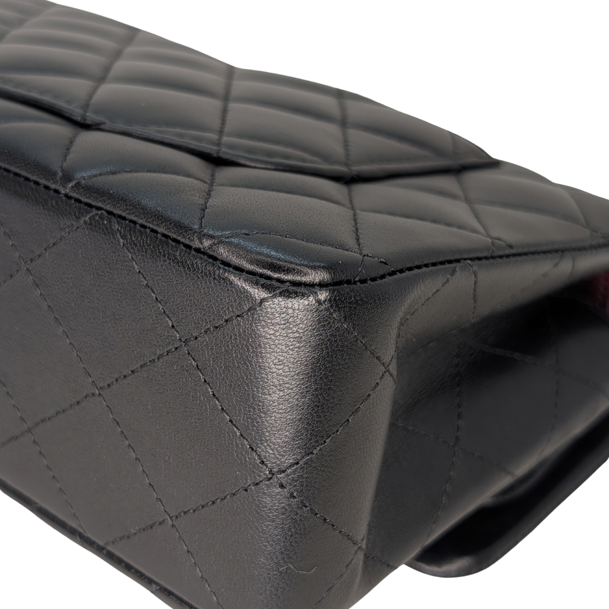 Chanel Small Classic Double Flap Lambskin Black SHW