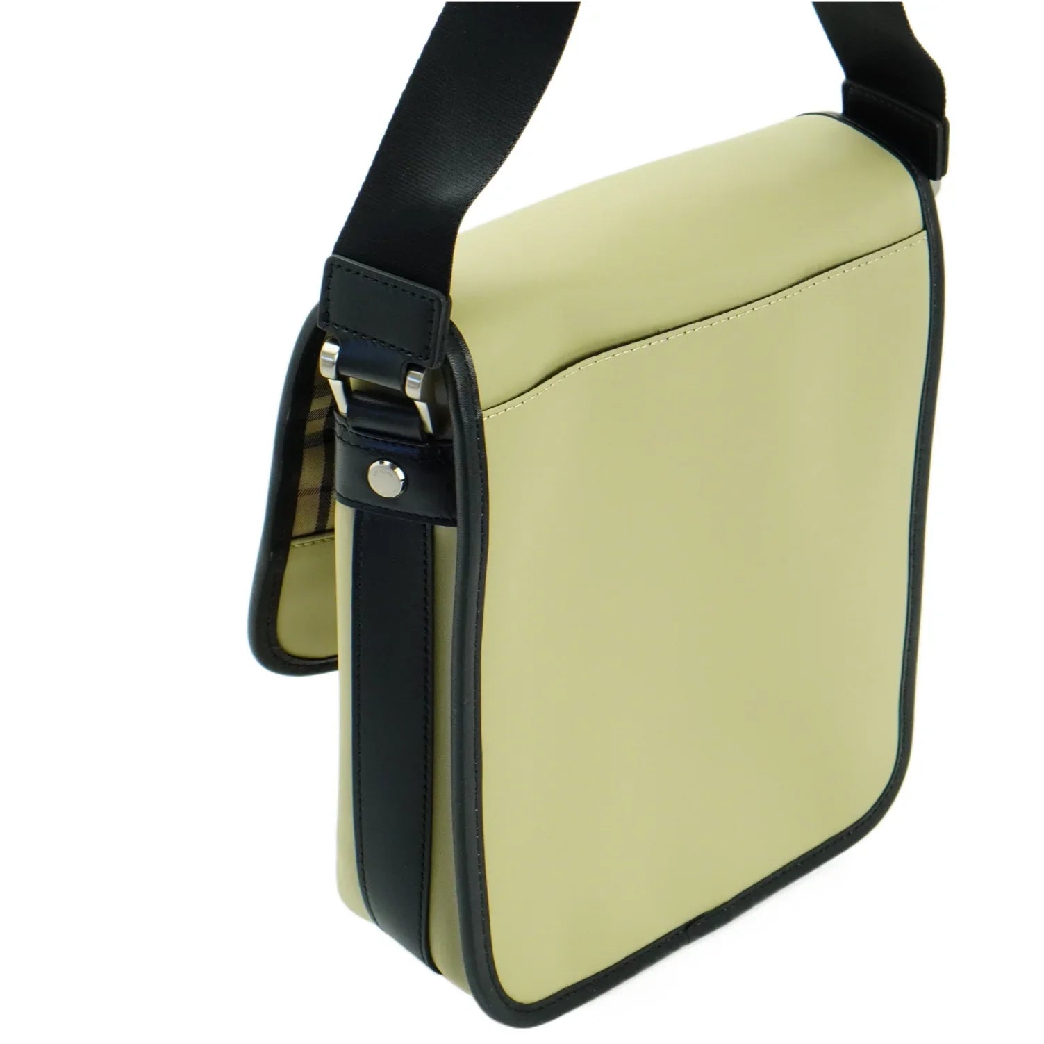 Burberry Nylon Fabric Crossbody Bag Olive - Lost Designer