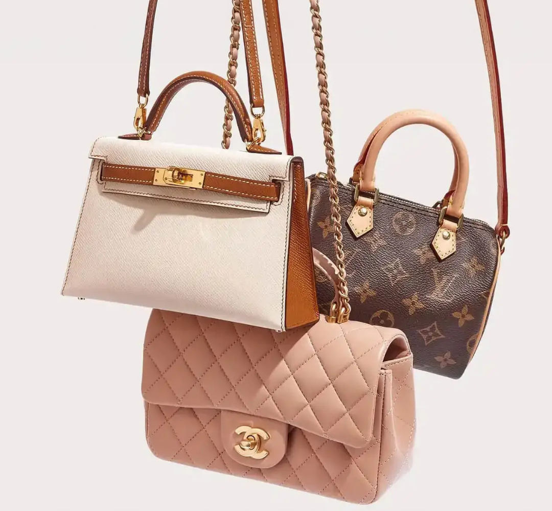 Selection of pre-owned designer tote bags