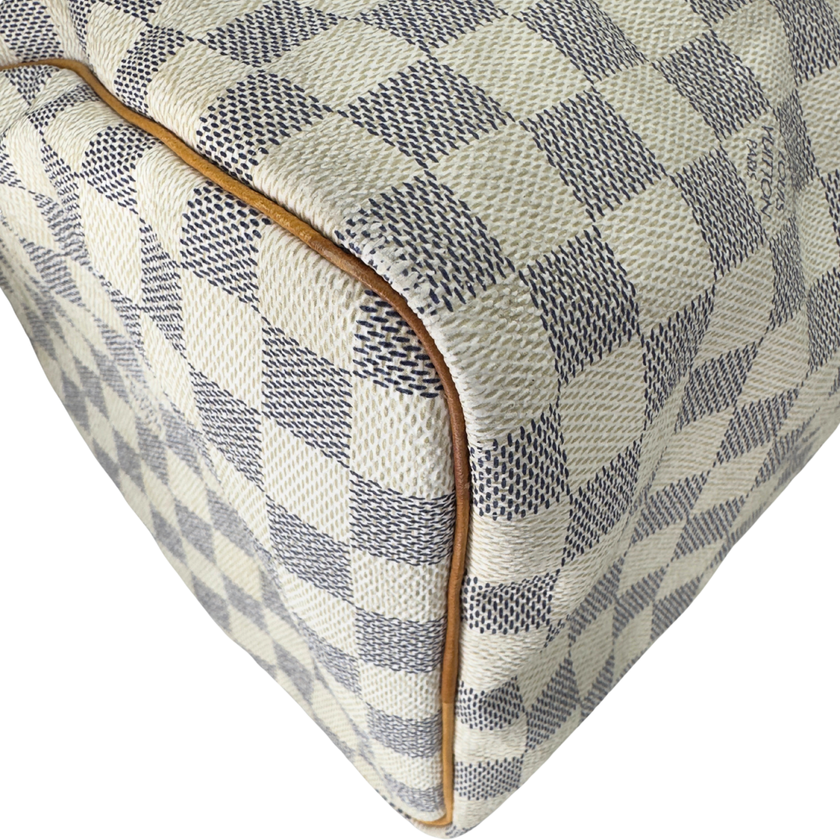 Louis Vuitton Speedy 30 Damier Azur 手袋