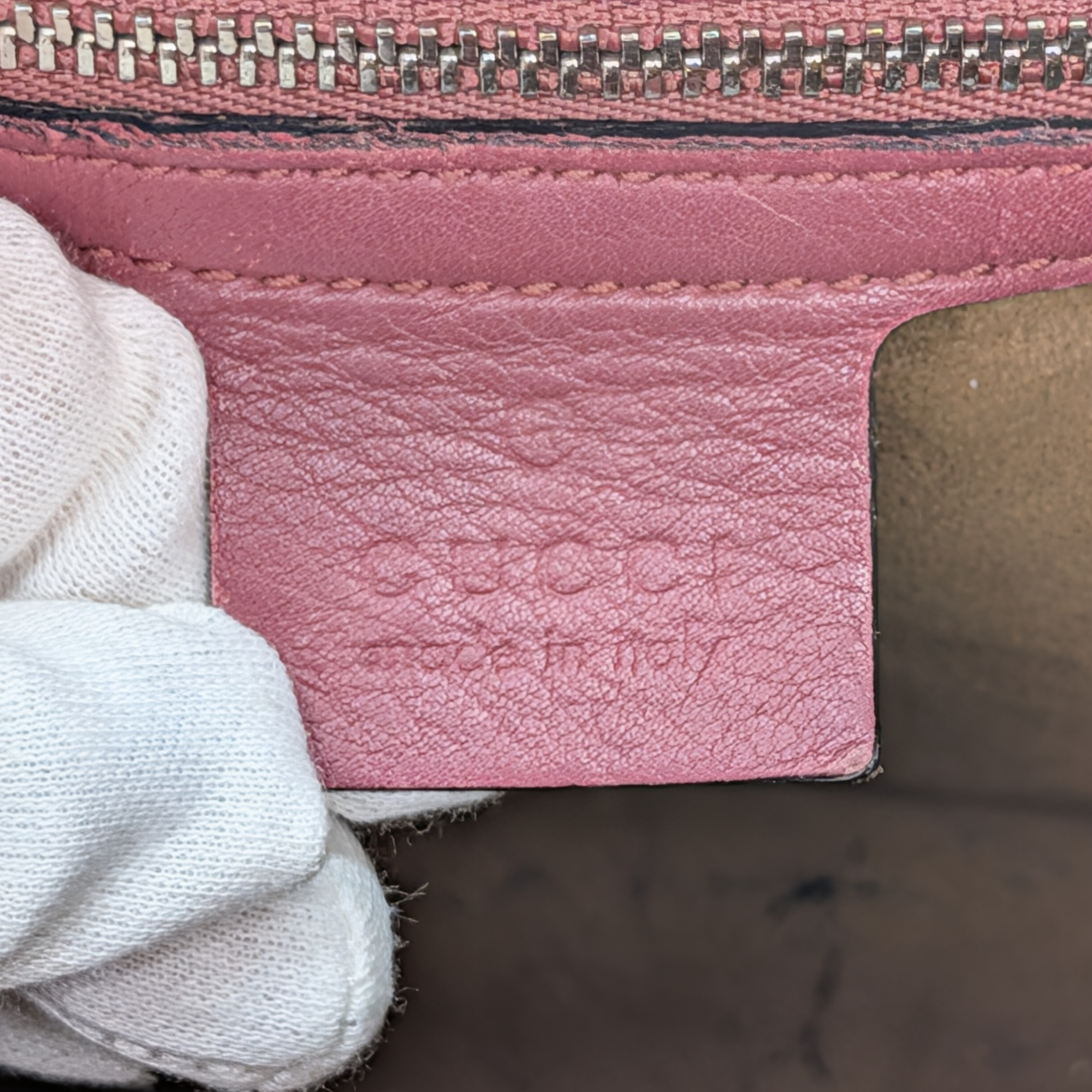 Gucci 花卉圖案 Boston 手袋