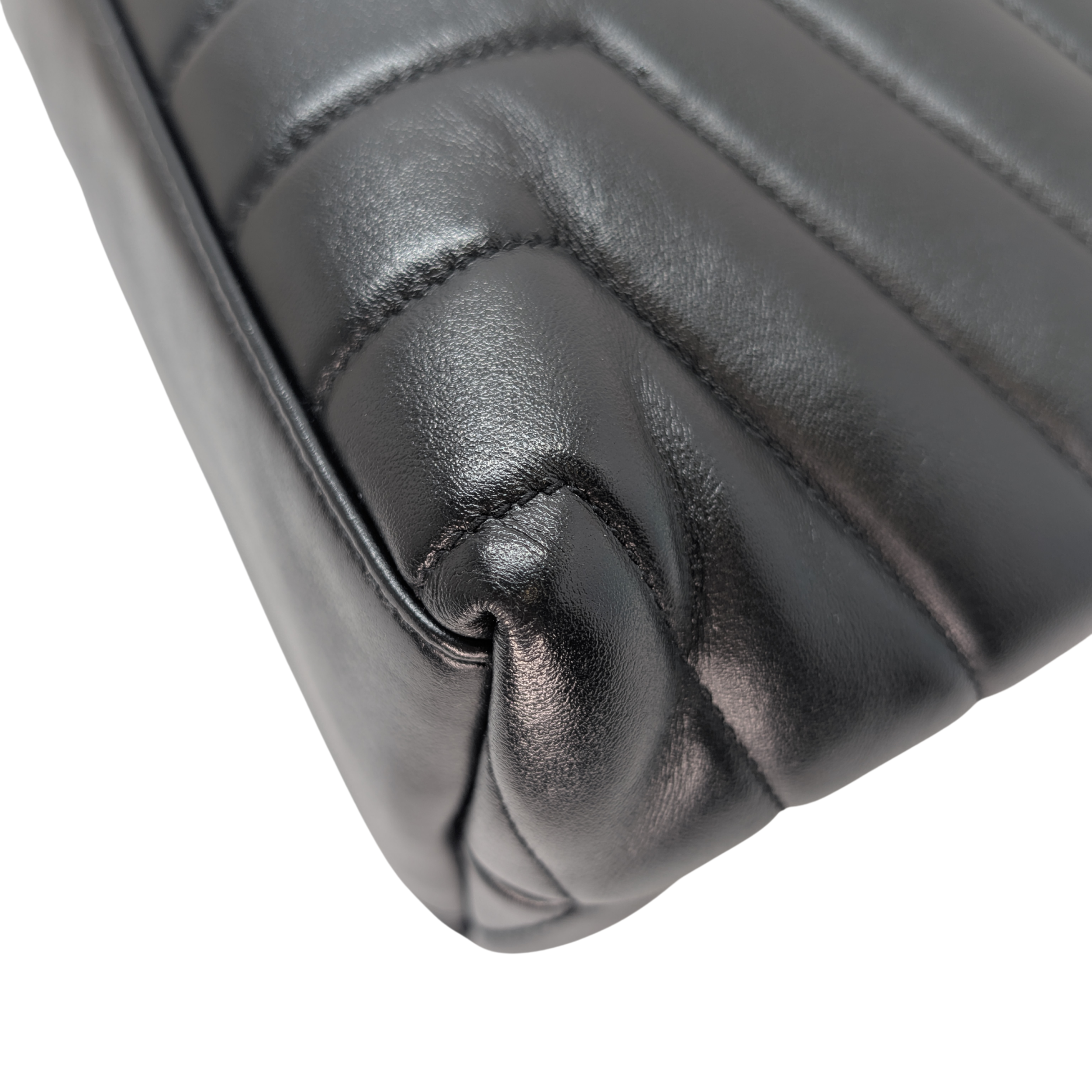 Saint Laurent Loulou Toy Medium Shoulder Bag Black