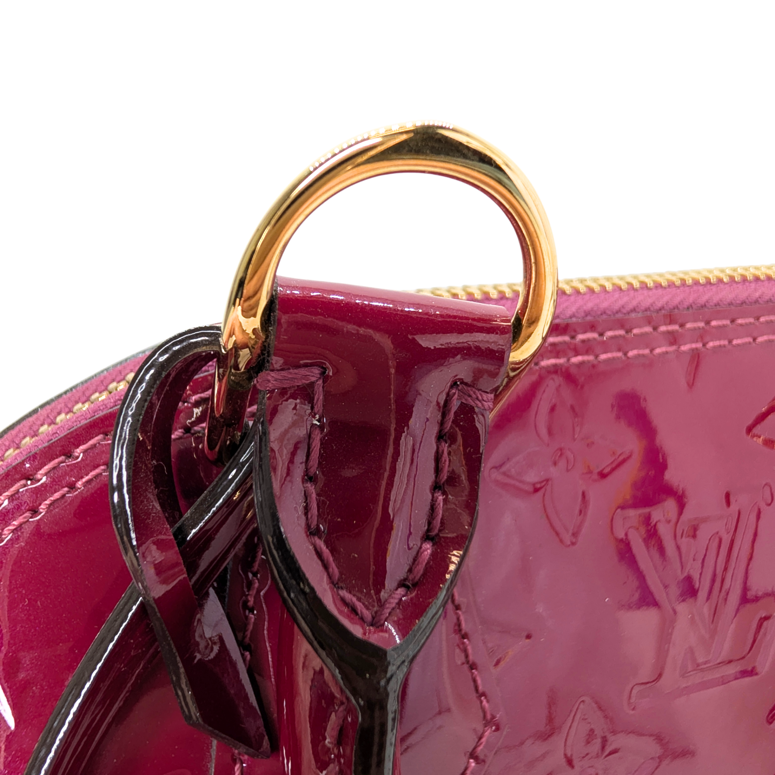 Louis Vuitton Alma BB Monogram Vernis purple