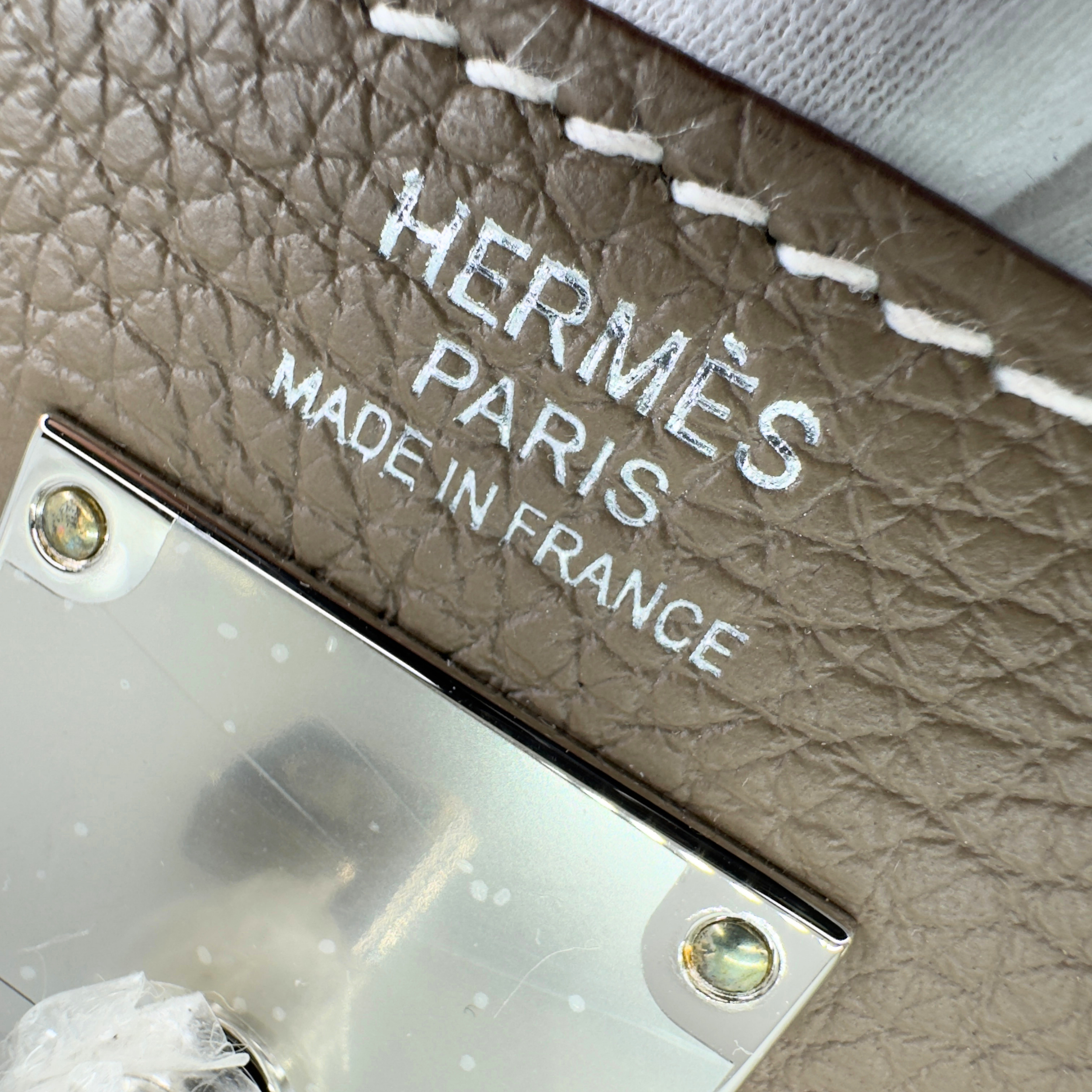 Hermes Hac a Dos PM Backpack Togo Etoupe SHW Stamp K