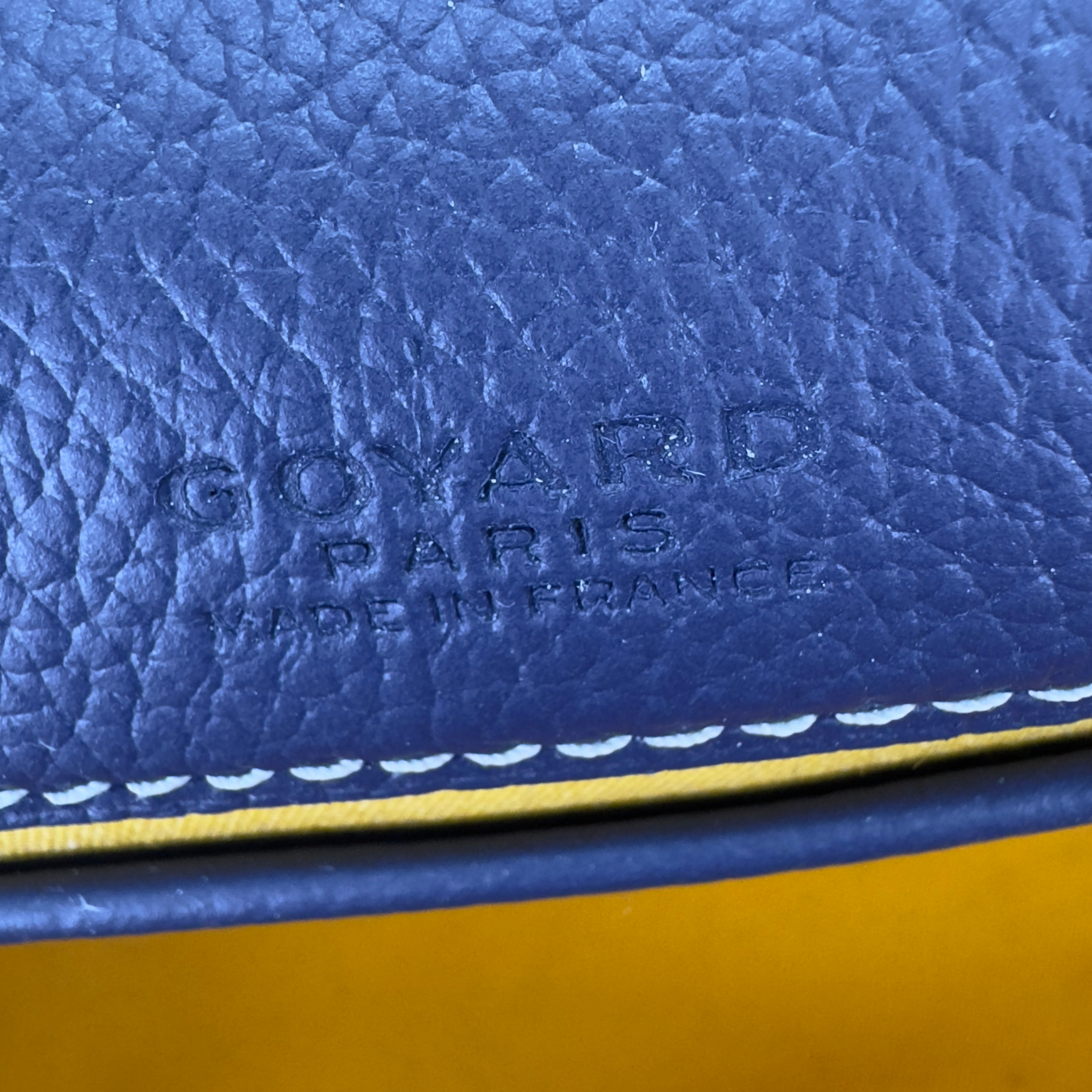 Goyard Belvedere II PM Crossbody Messenger Bag Navy