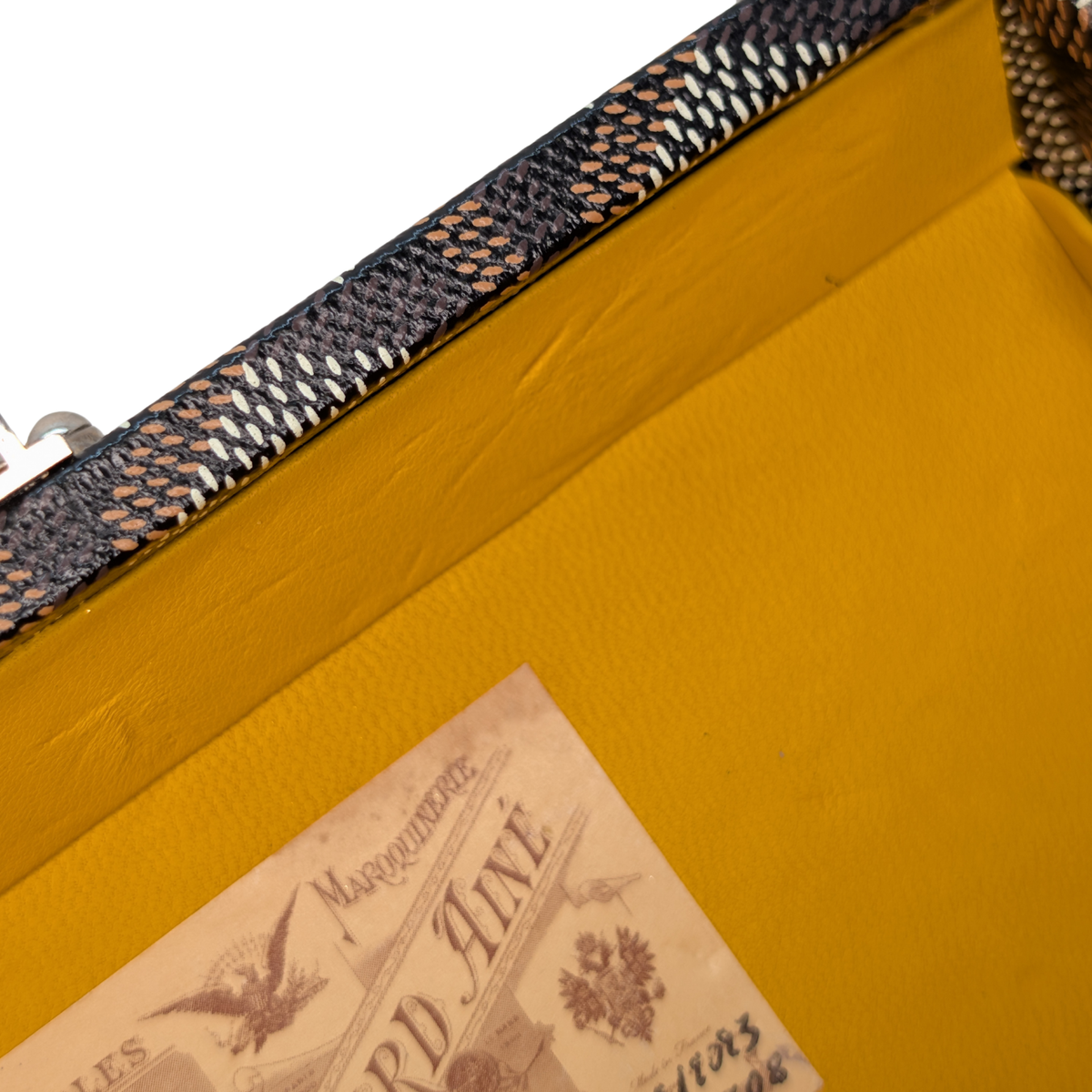 Goyard Minaudière Trunk Bag