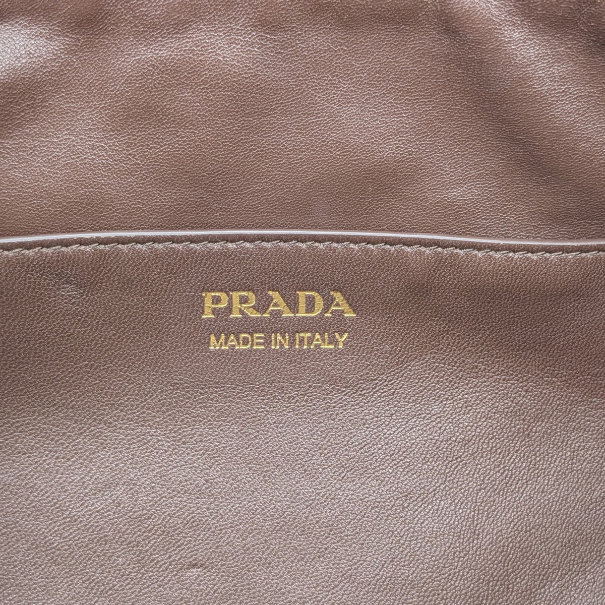 Prada Demi-Lune Suede Boat Shoulder Bag