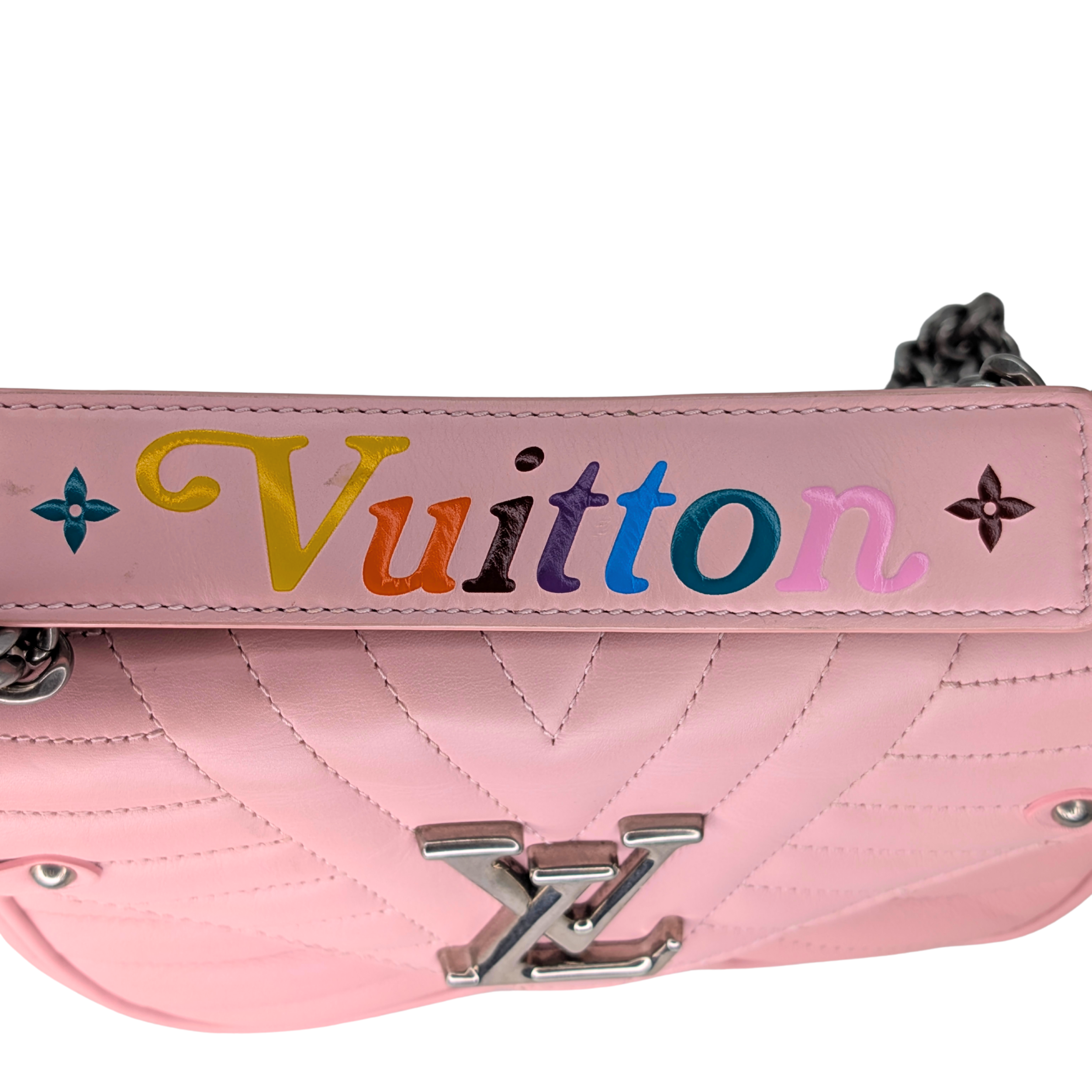 Louis Vuitton New Wave PM Chain Bag Pink