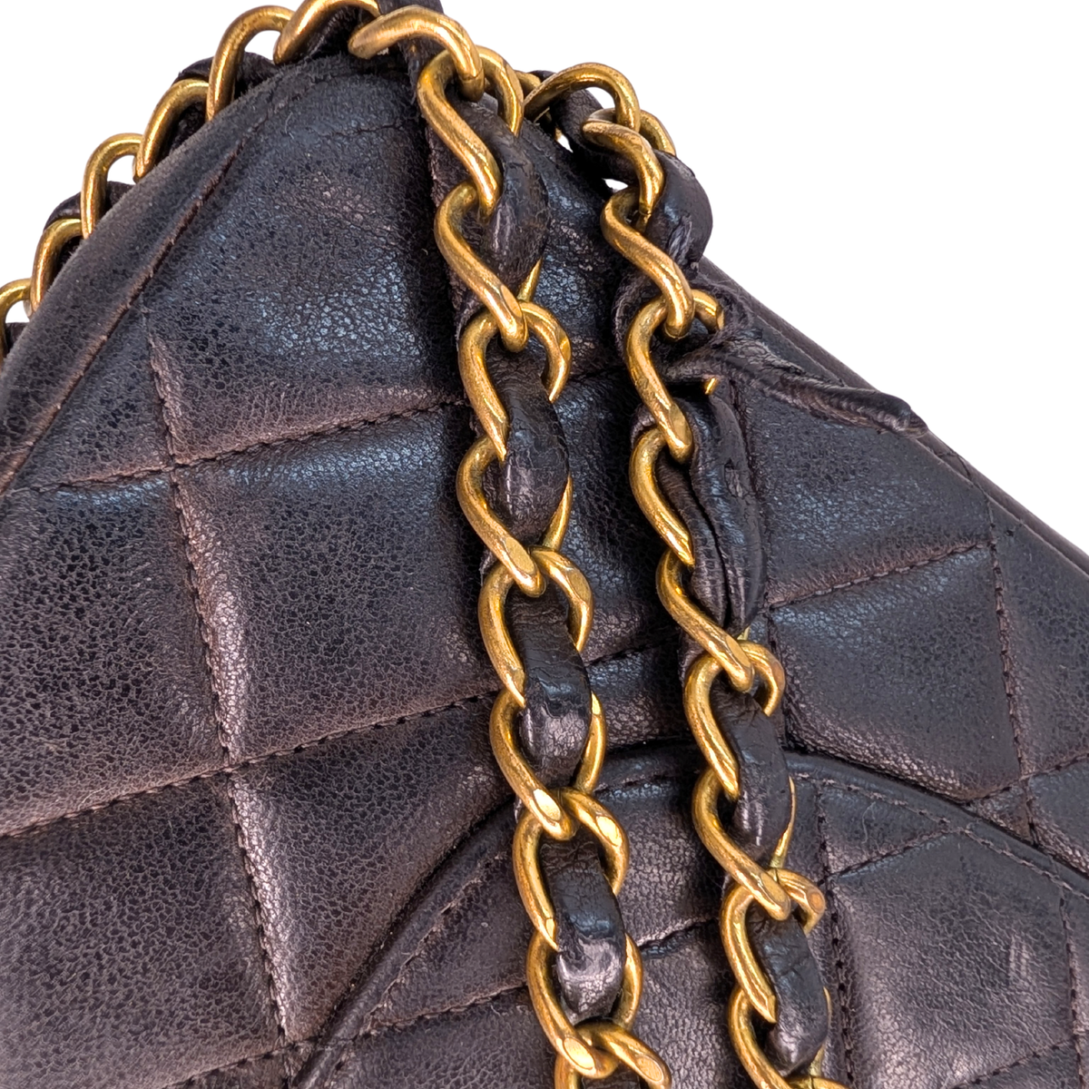 Chanel Vintage Classic Flap 羊皮菱格手袋