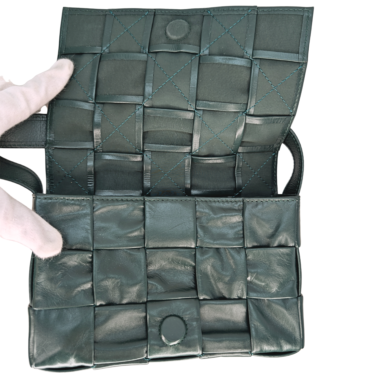 Bottega Veneta Cassette Small Green