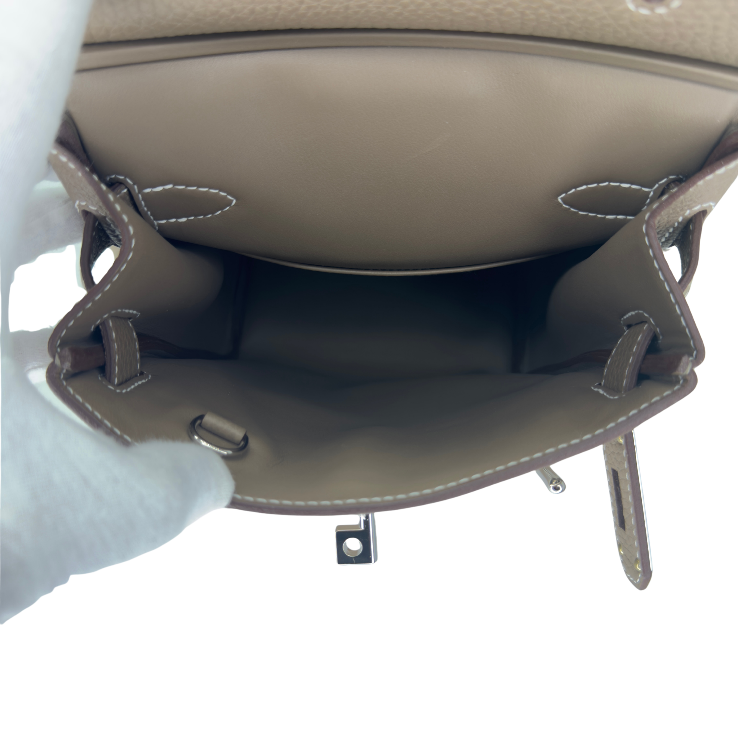Hermes Hac a Dos PM Backpack Togo Etoupe SHW Stamp K