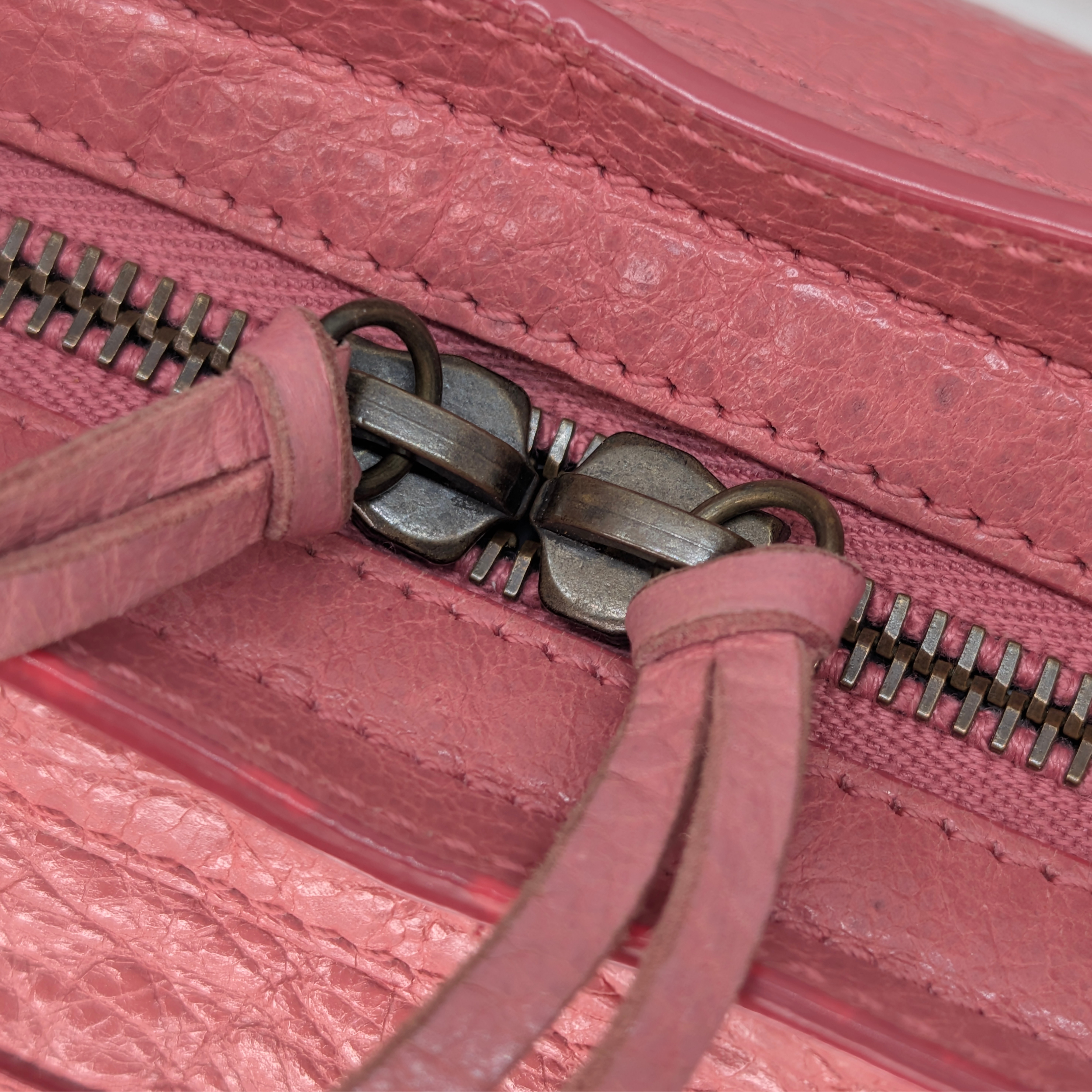 Balenciaga The City 2Way Mini Handbag Pink