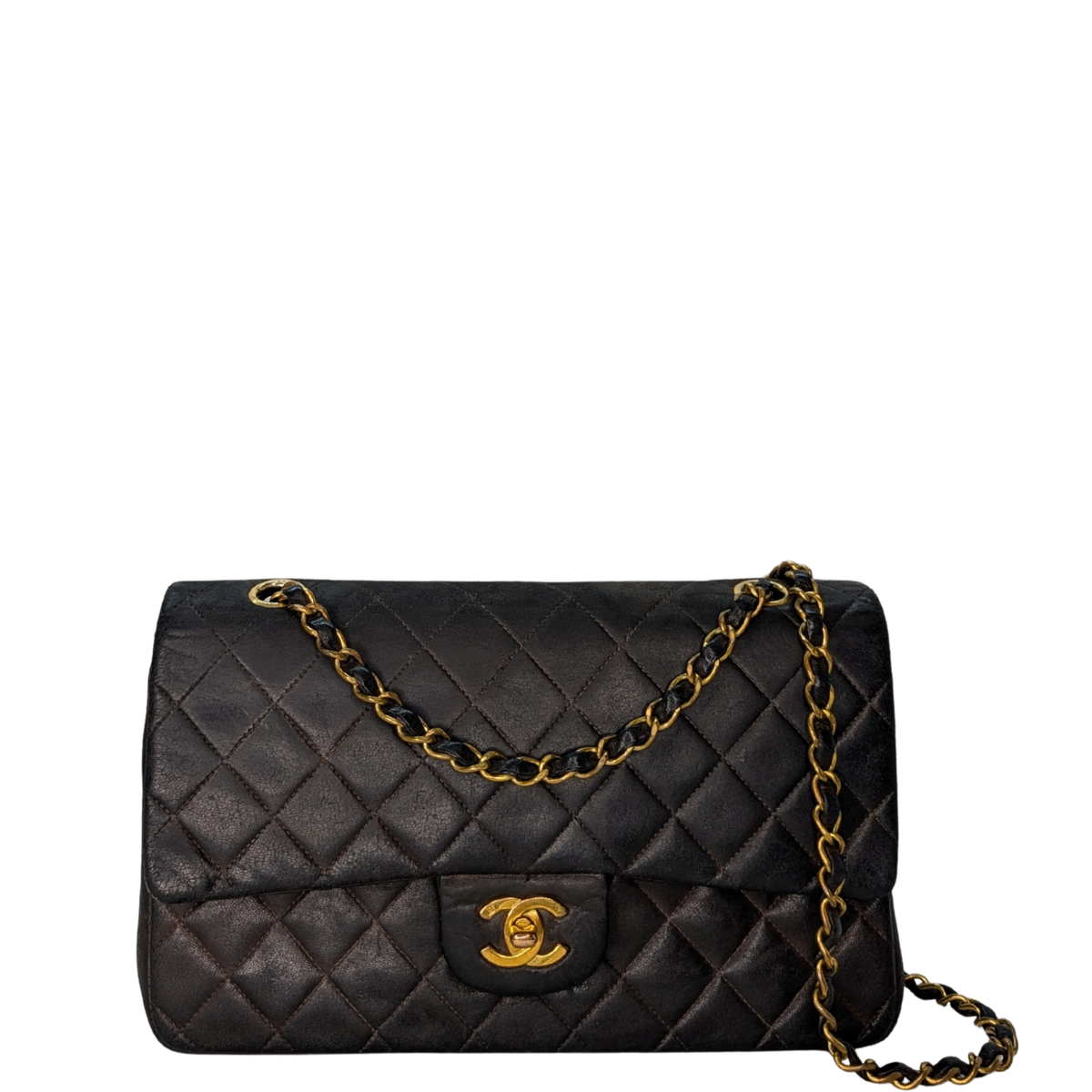 Chanel Vintage Classic Flap 羊皮菱格手袋