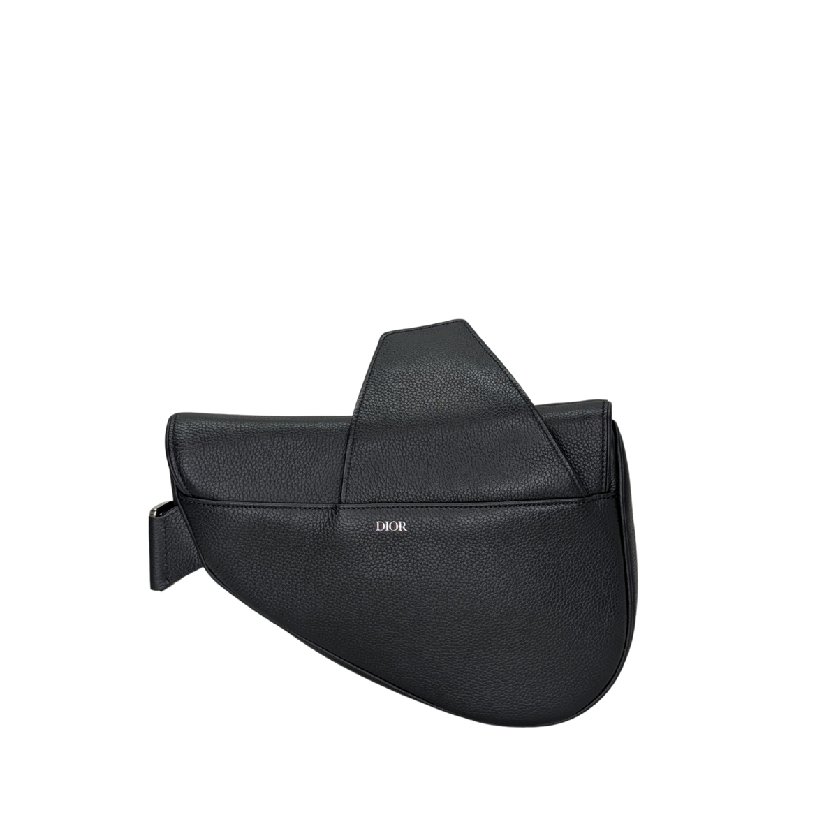 Dior Men's Saddle Bag Calfskin Black