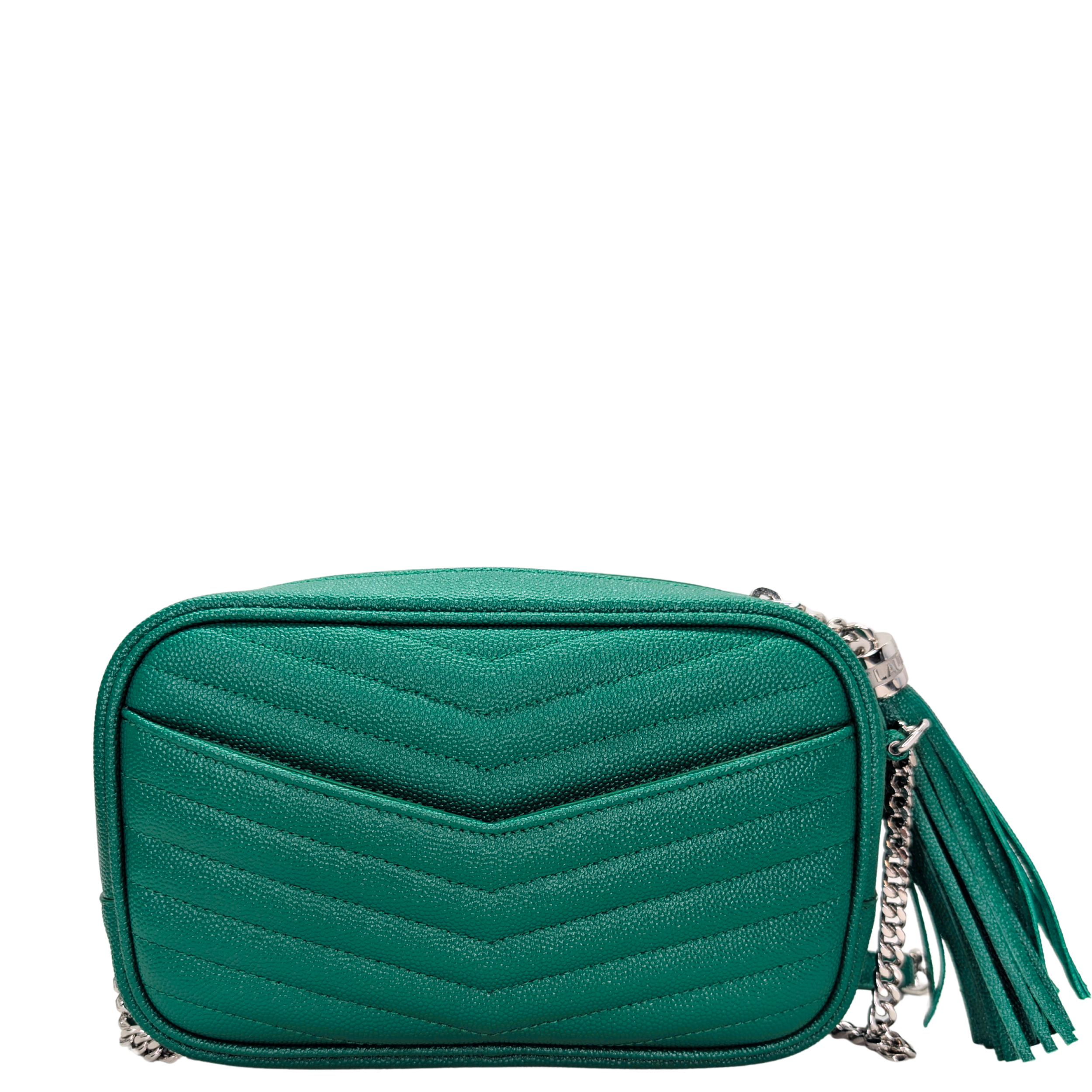 Saint Laurent Mini Lou Camera Bag Green