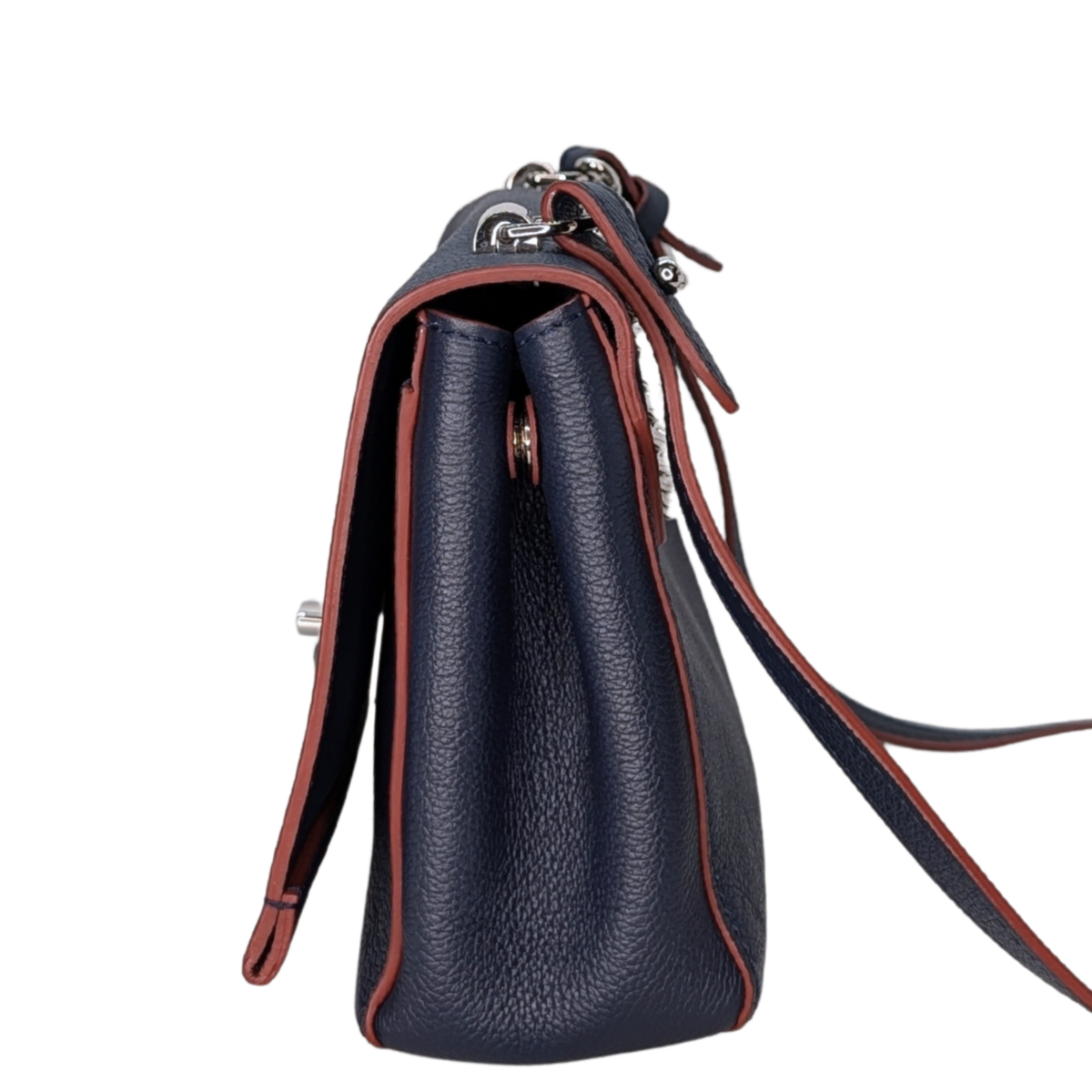 Louis Vuitton Lockme II BB Navy Blue Bag