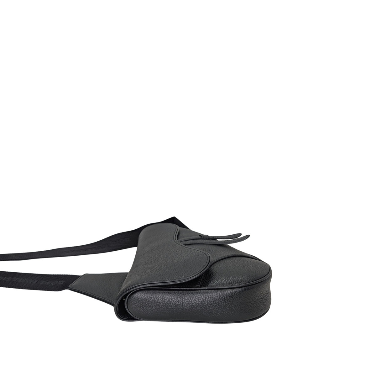 Dior Men's Saddle Bag Calfskin Black