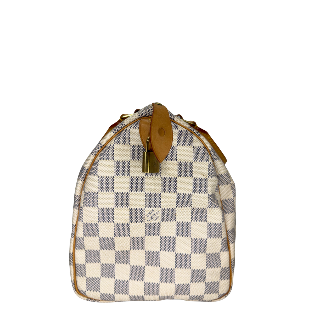 Louis Vuitton Speedy 30 Damier Azur 手袋