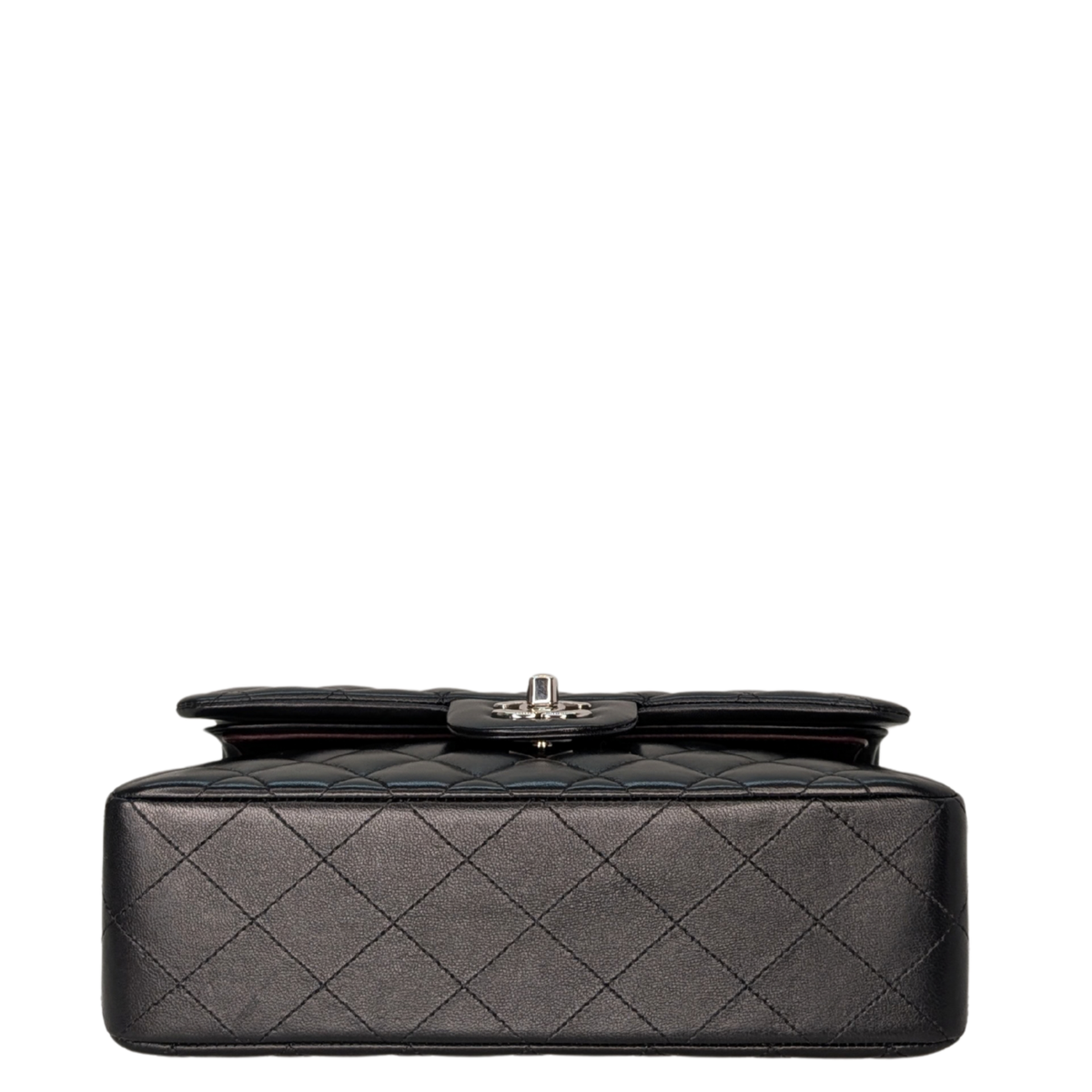 Chanel Small Classic Double Flap Lambskin Black SHW