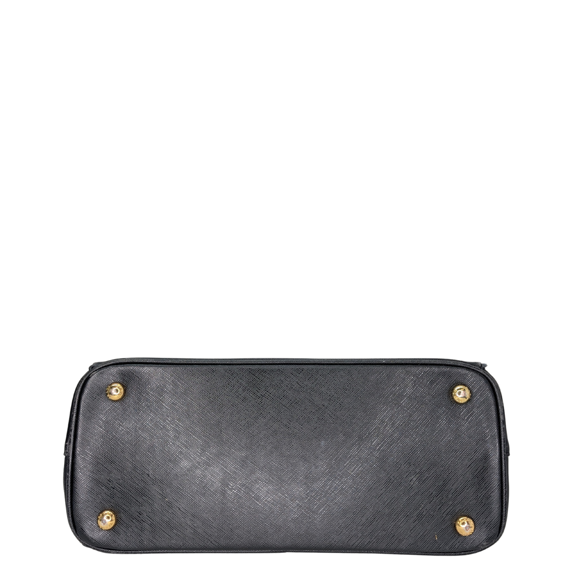 Prada Saffiano Galleria 黑色雙拉鏈手袋