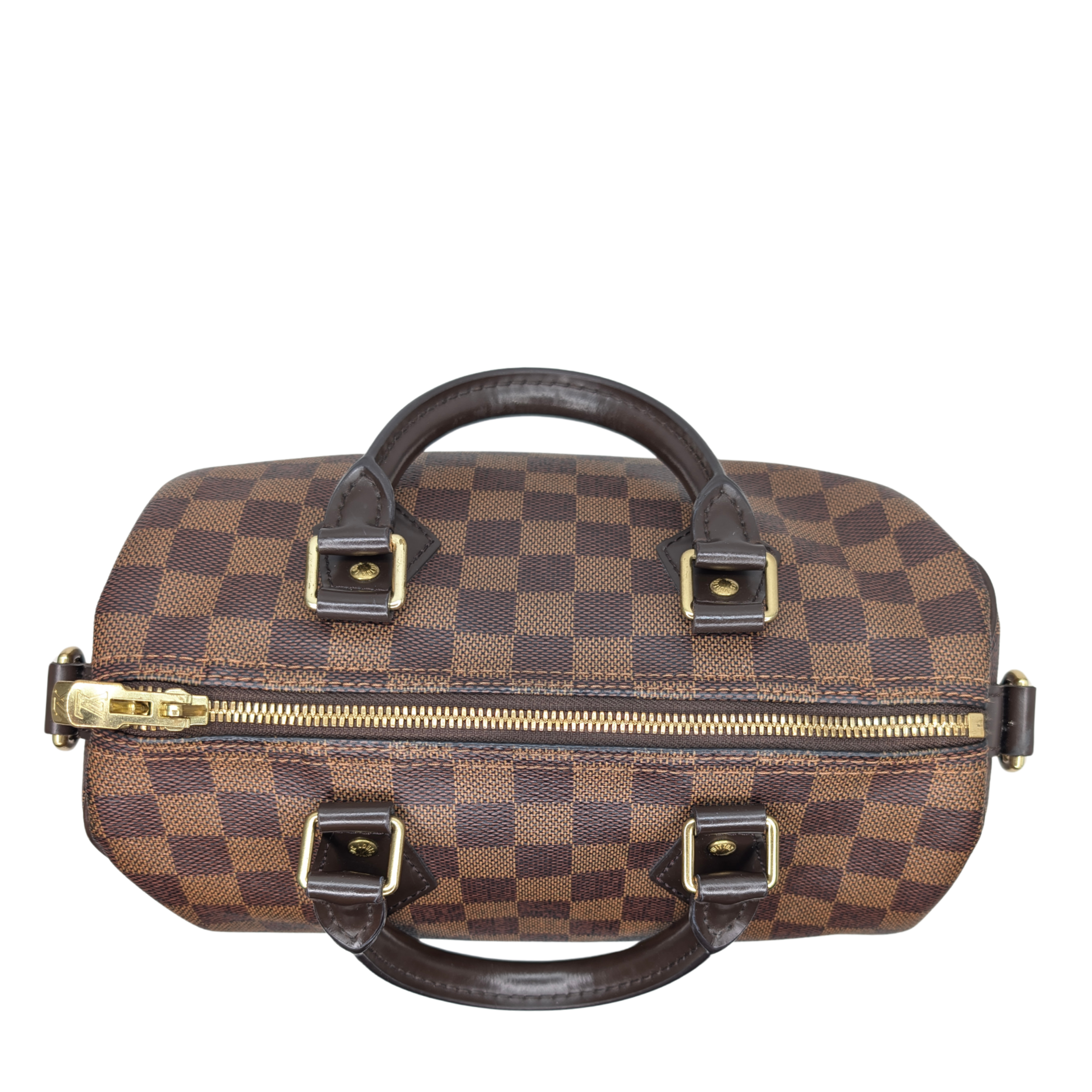 Louis Vuitton Speedy 25 Bandouliere Damier Ebene