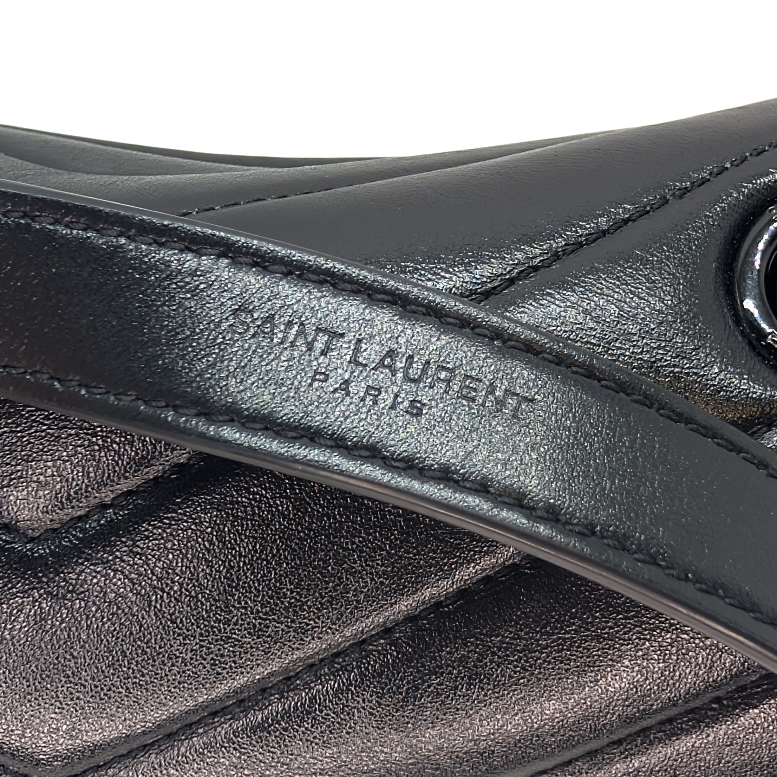 Saint Laurent Loulou Toy Medium Shoulder Bag Black
