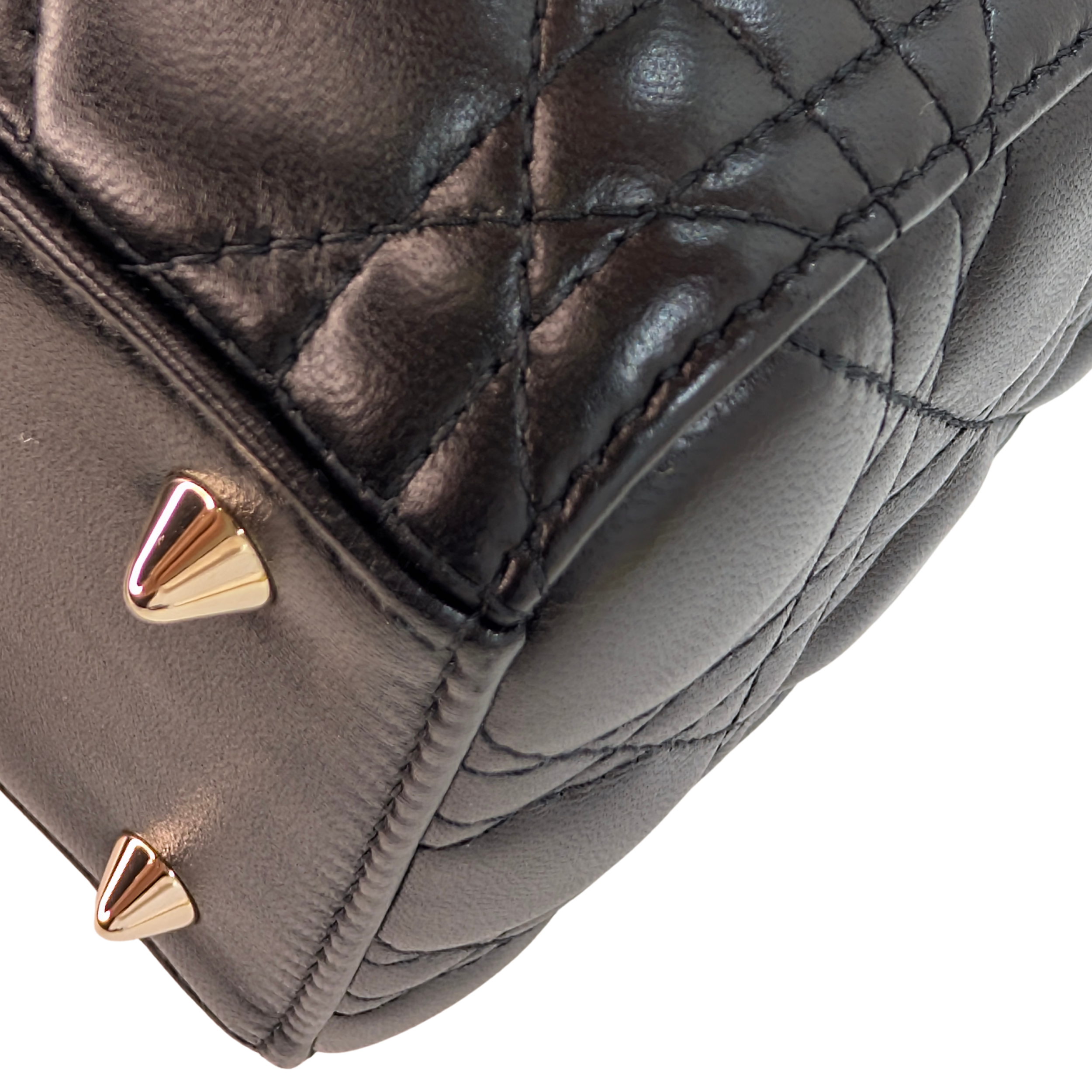 Dior Medium Lady Dior Cannage Bag Black