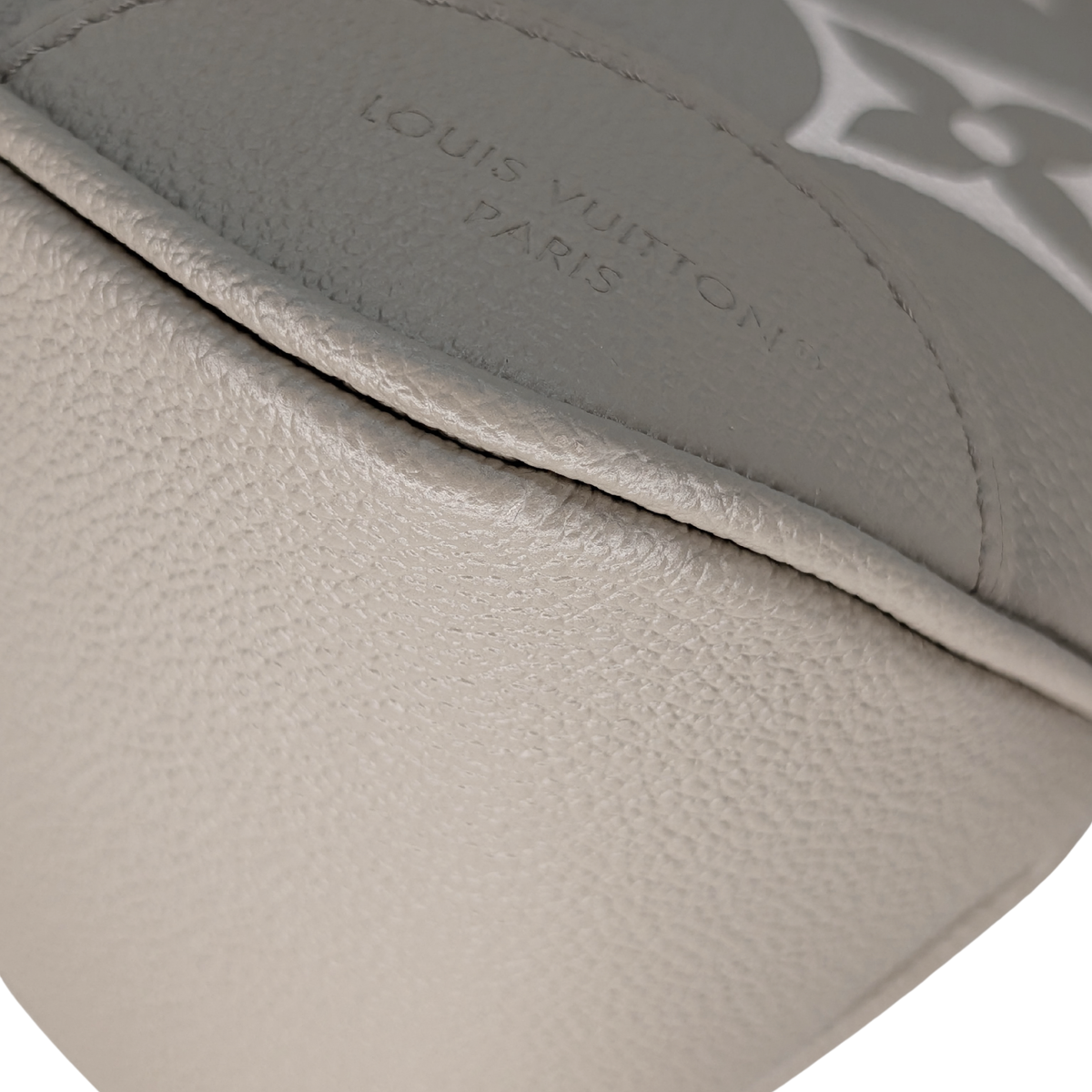 Louis Vuitton Boulogne PM tourterelle Gray Monogram Empreinte