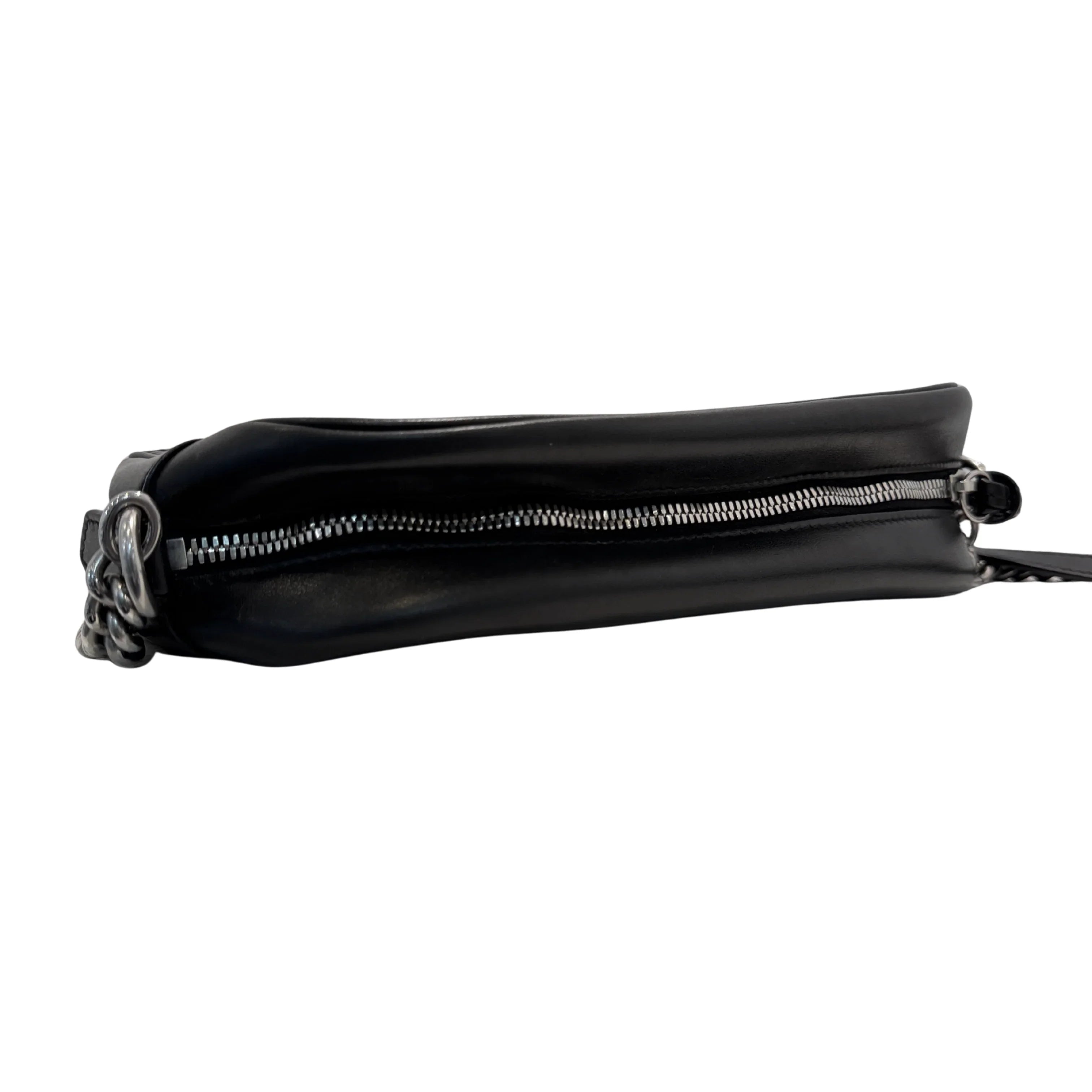 Gucci Marmont Small Shoulder Bag Leather Black - Lost Designer