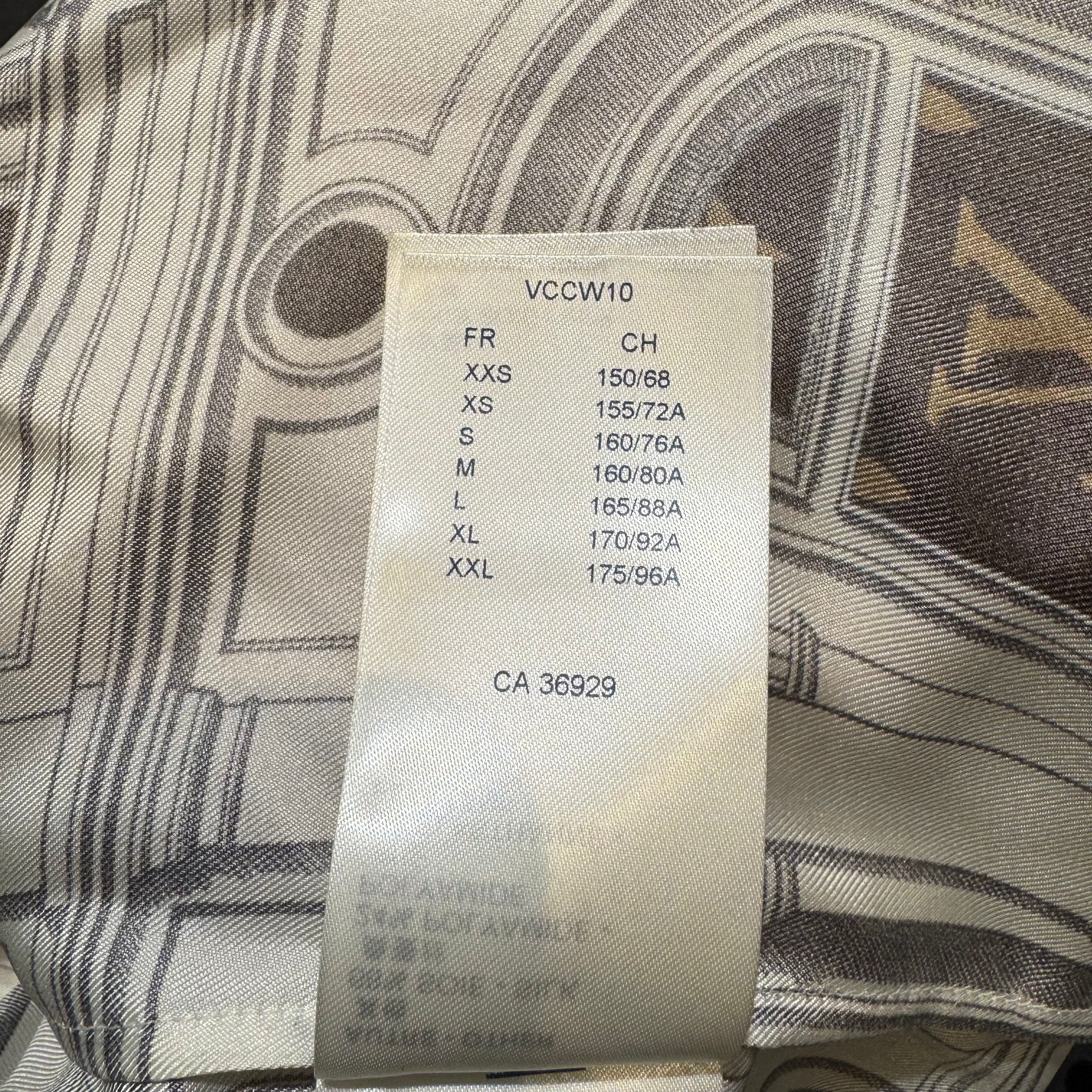 Louis Vuitton Fornasetti Collection Architecture Cropped Blouse Medium - Lost Designer